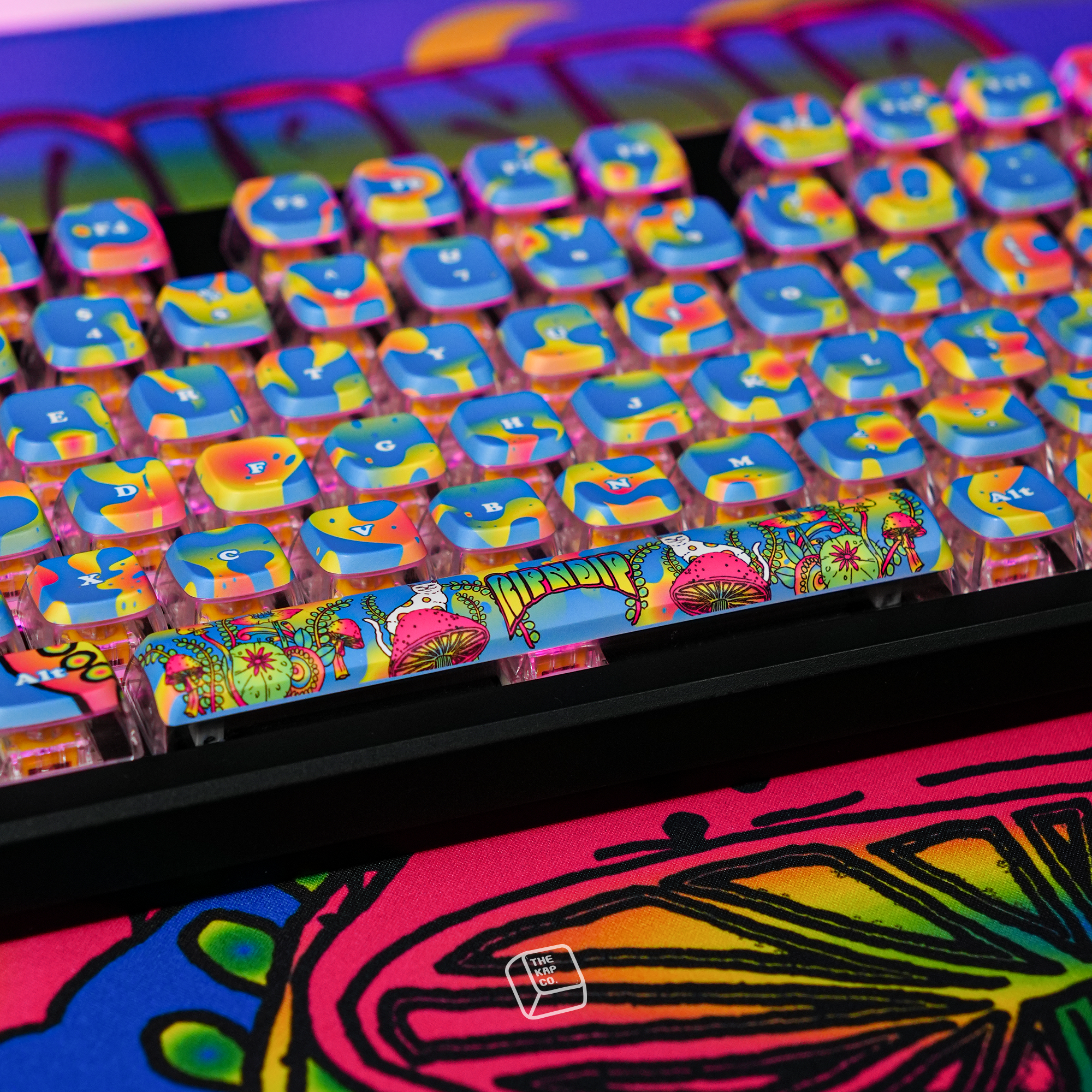 RIPNDIP Psychedelic Keyboard Set (Asst)