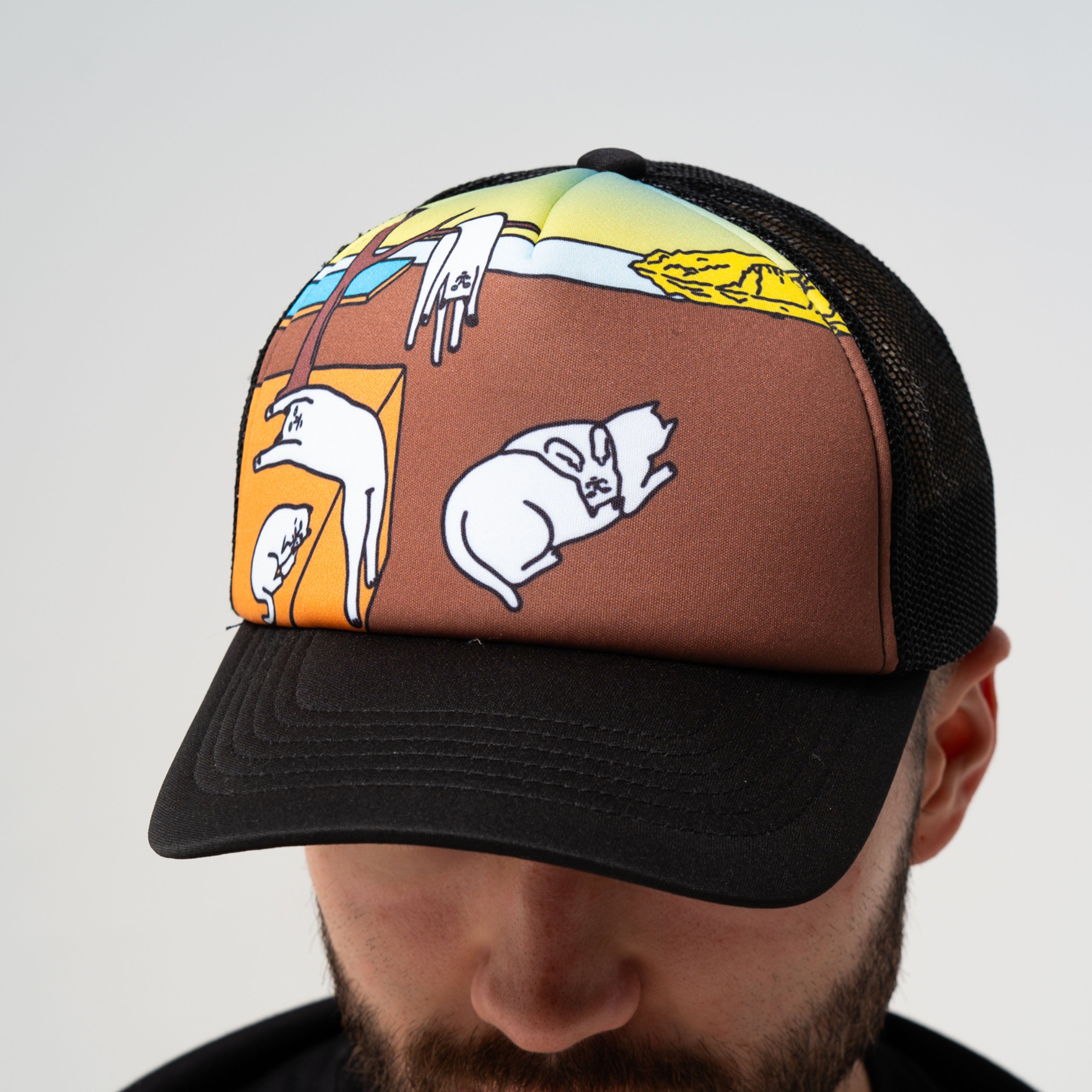 RIPNDIP Nermali Trucker Hat (Black)