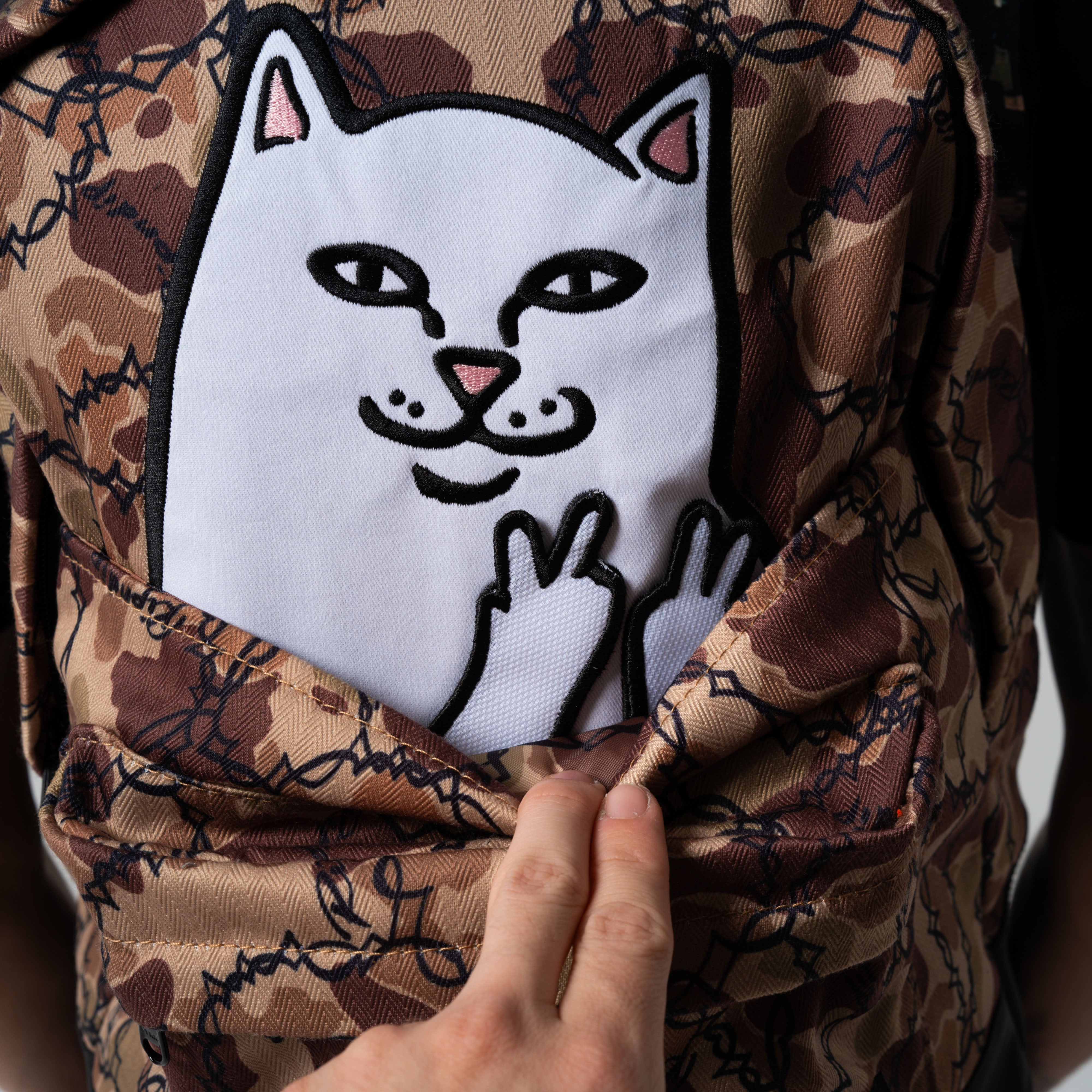 RIPNDIP Wired Backpack (Tan Camo)