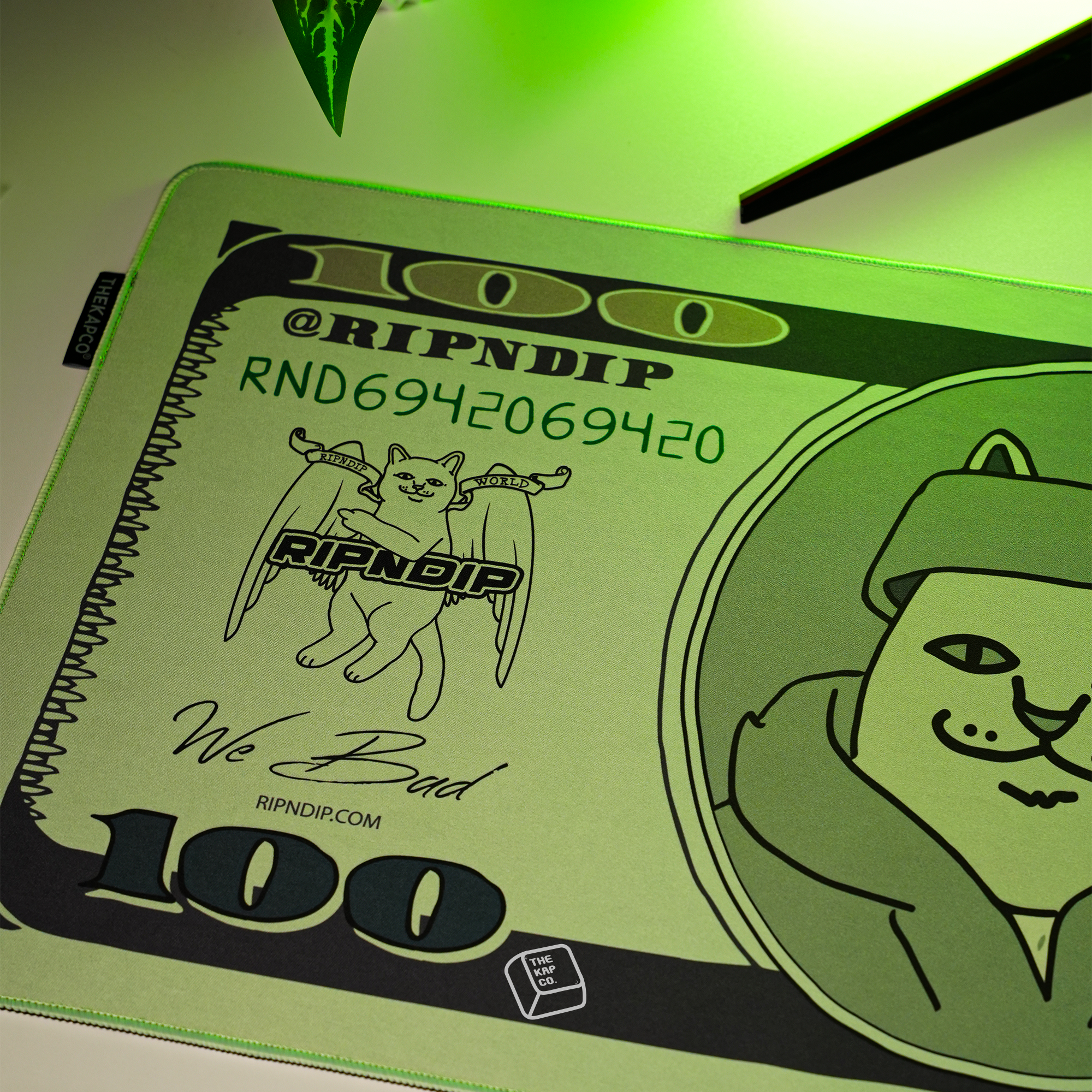 RIPNDIP Moneybag Deskmat (Asst)