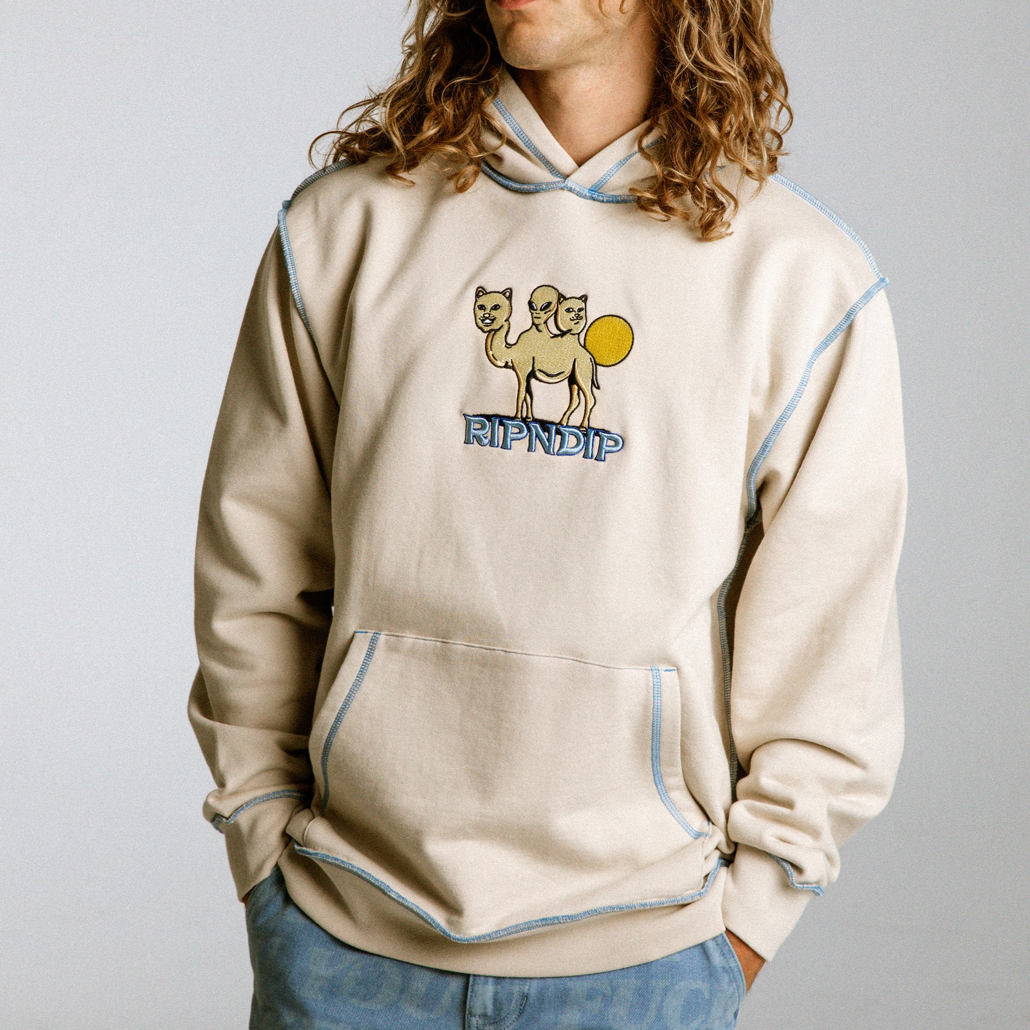 RIPNDIP Barnum Hoodie (Bone)