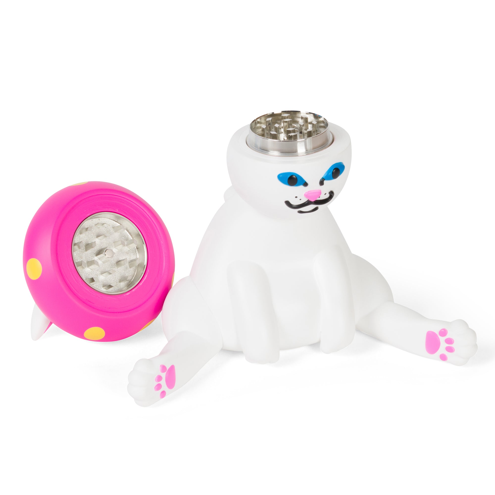 Psychedelic Nerm Grinder (White)