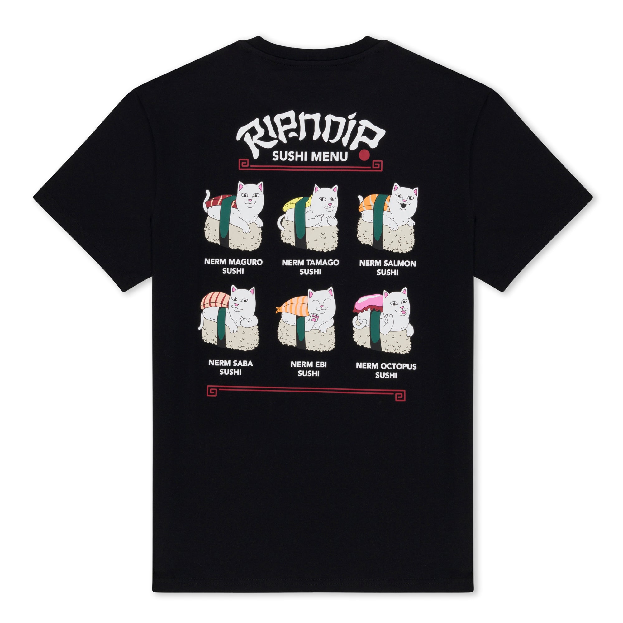 RIPNDIP Sushi Nerm Tee (Black)