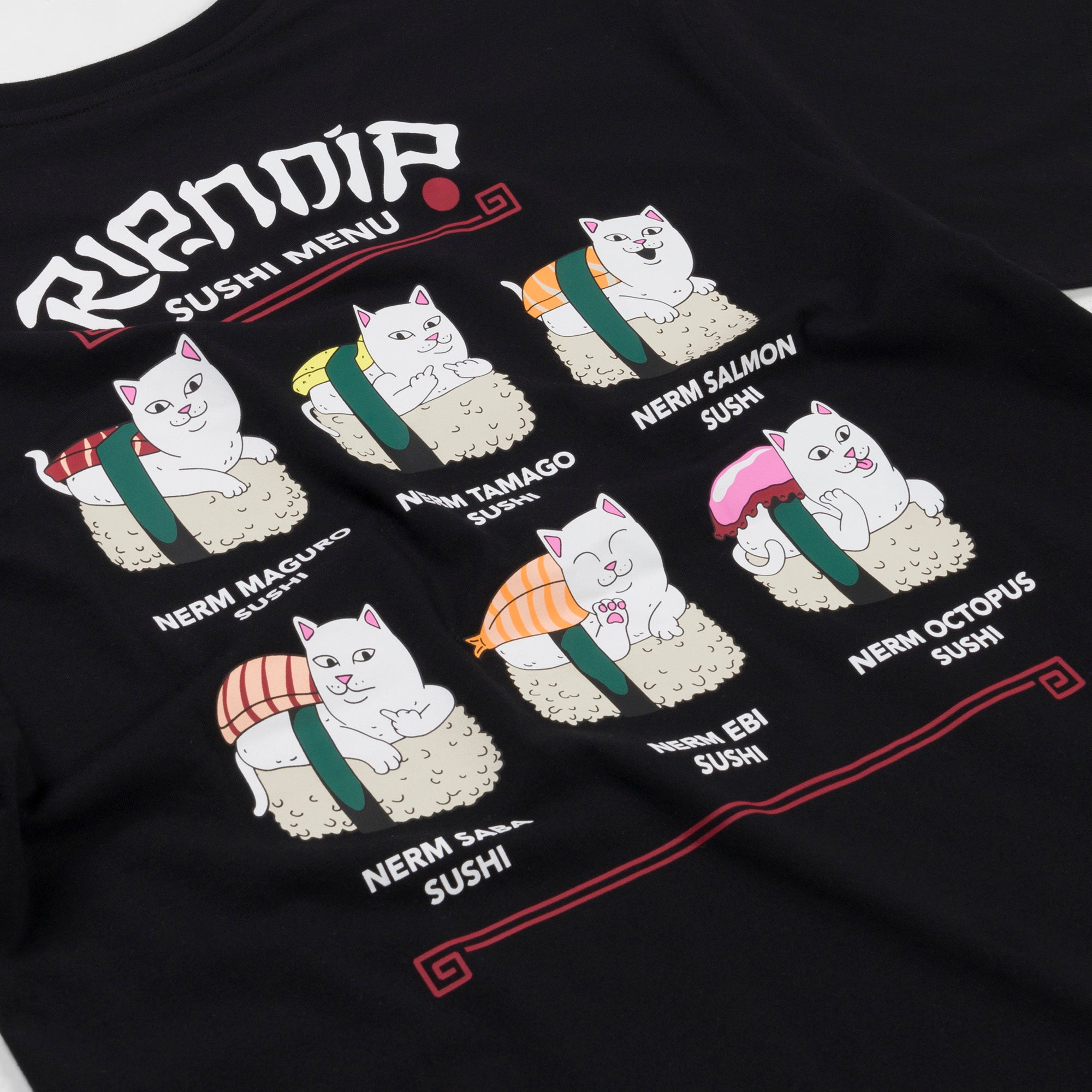 RIPNDIP Sushi Nerm Tee (Black)