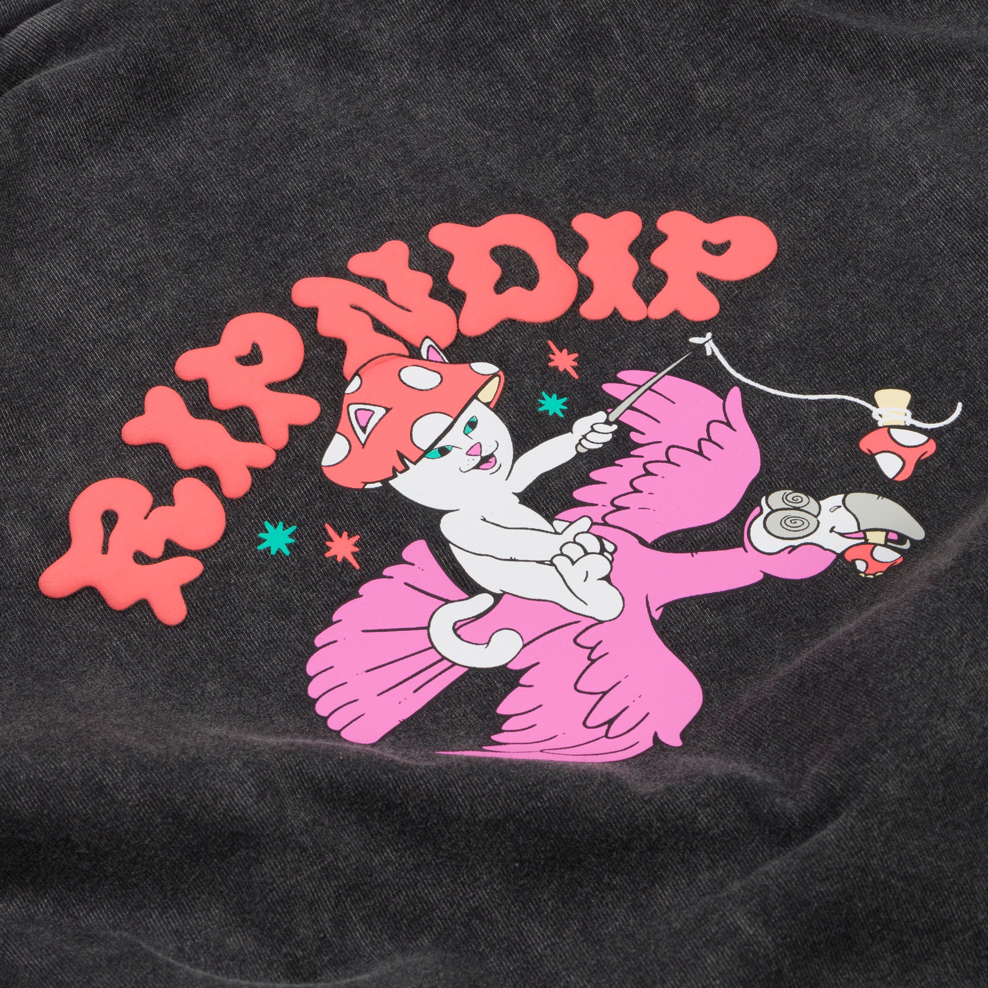 RIPNDIP Take A Trip Tee (Black Wash )