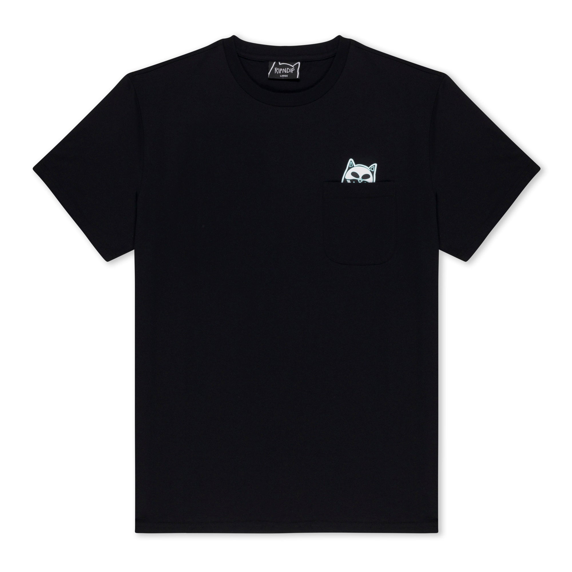 388066 Lord Skelly Pocket Tee (Black)