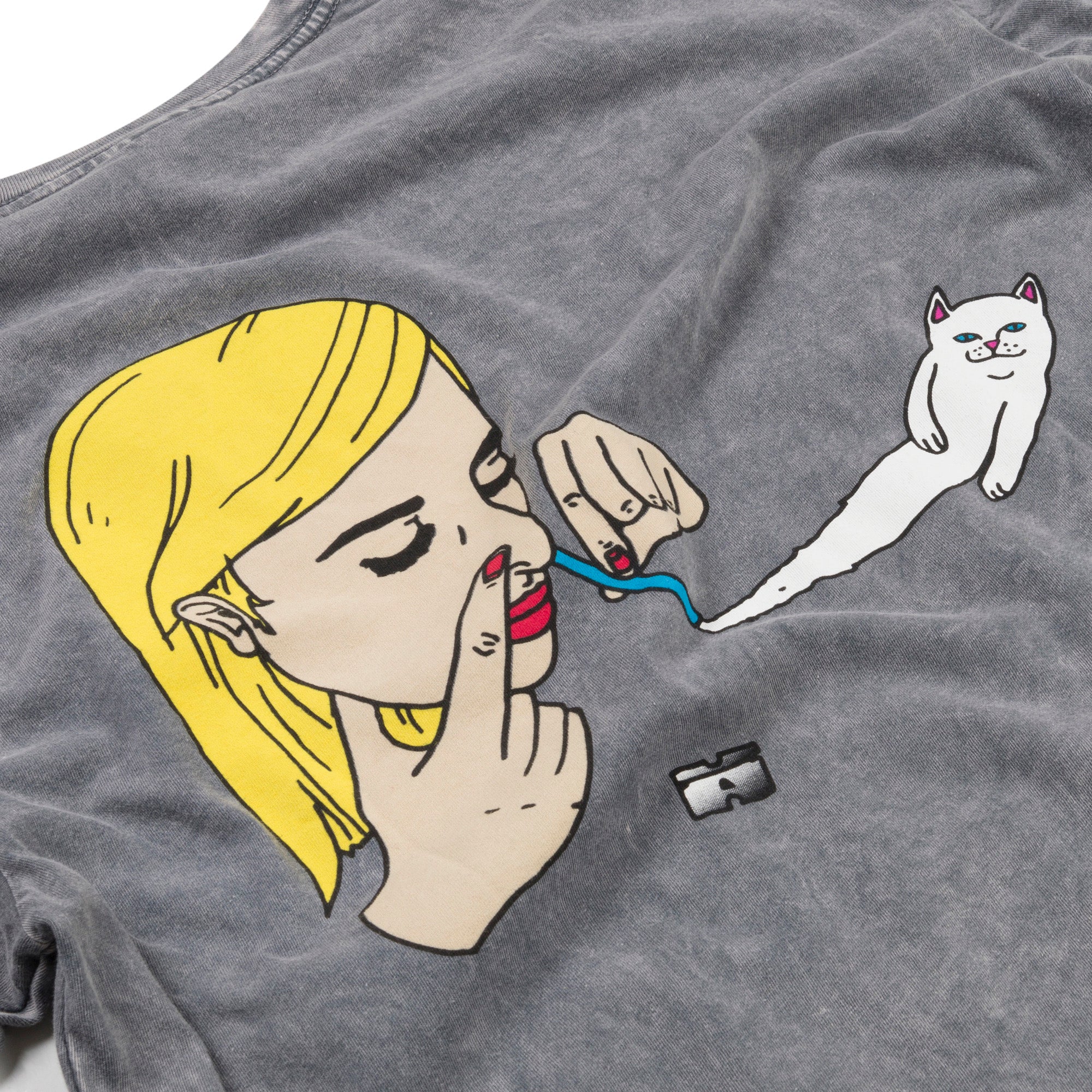 RipNDip Coco Nermal Tee (Grey Mineral Wash)