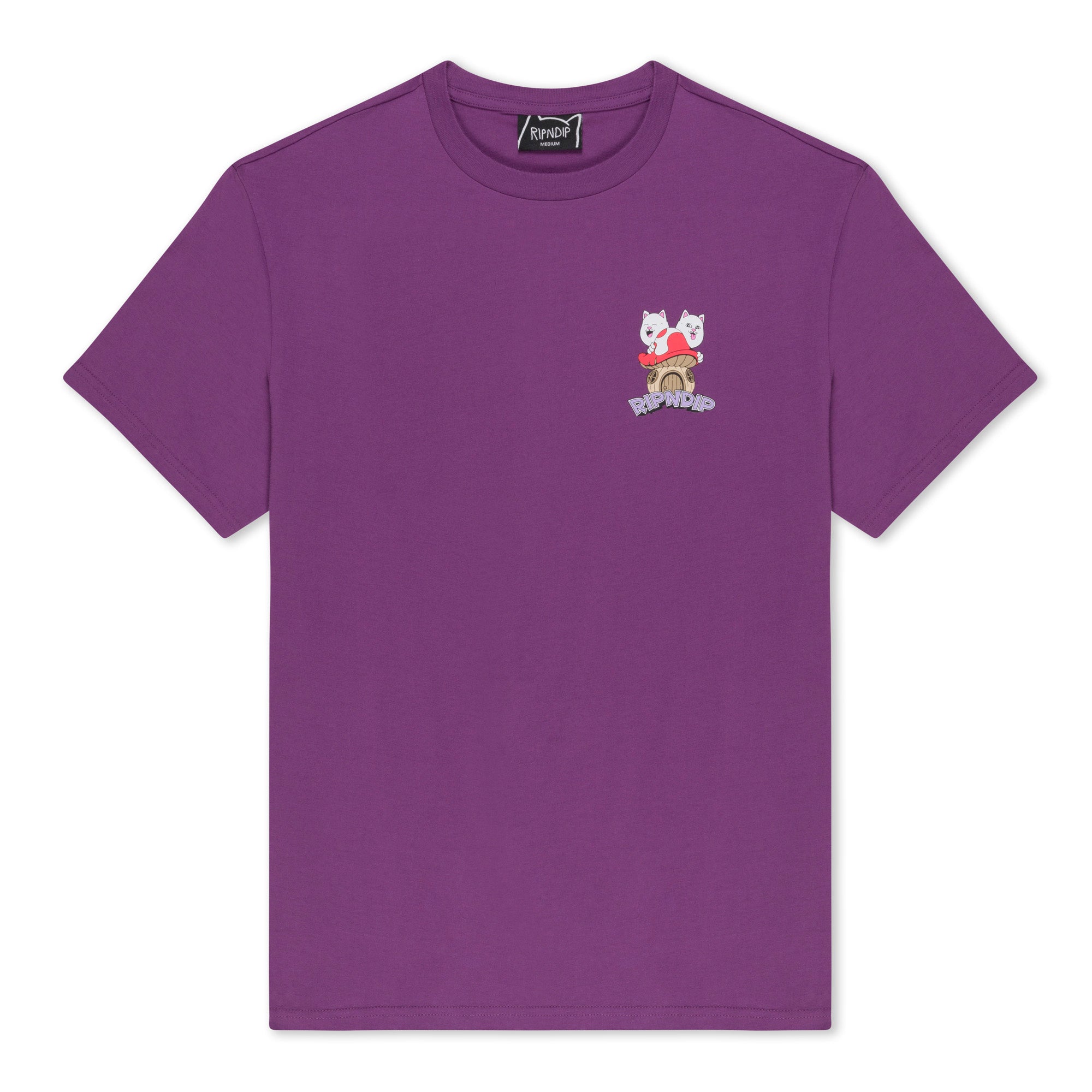 RIPNDIP Shroom House Tee (Plum)