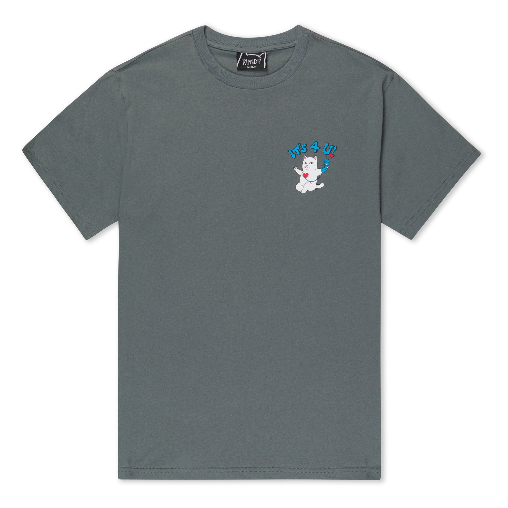 RIPNDIP Its 4 U Tee (Charcoal)