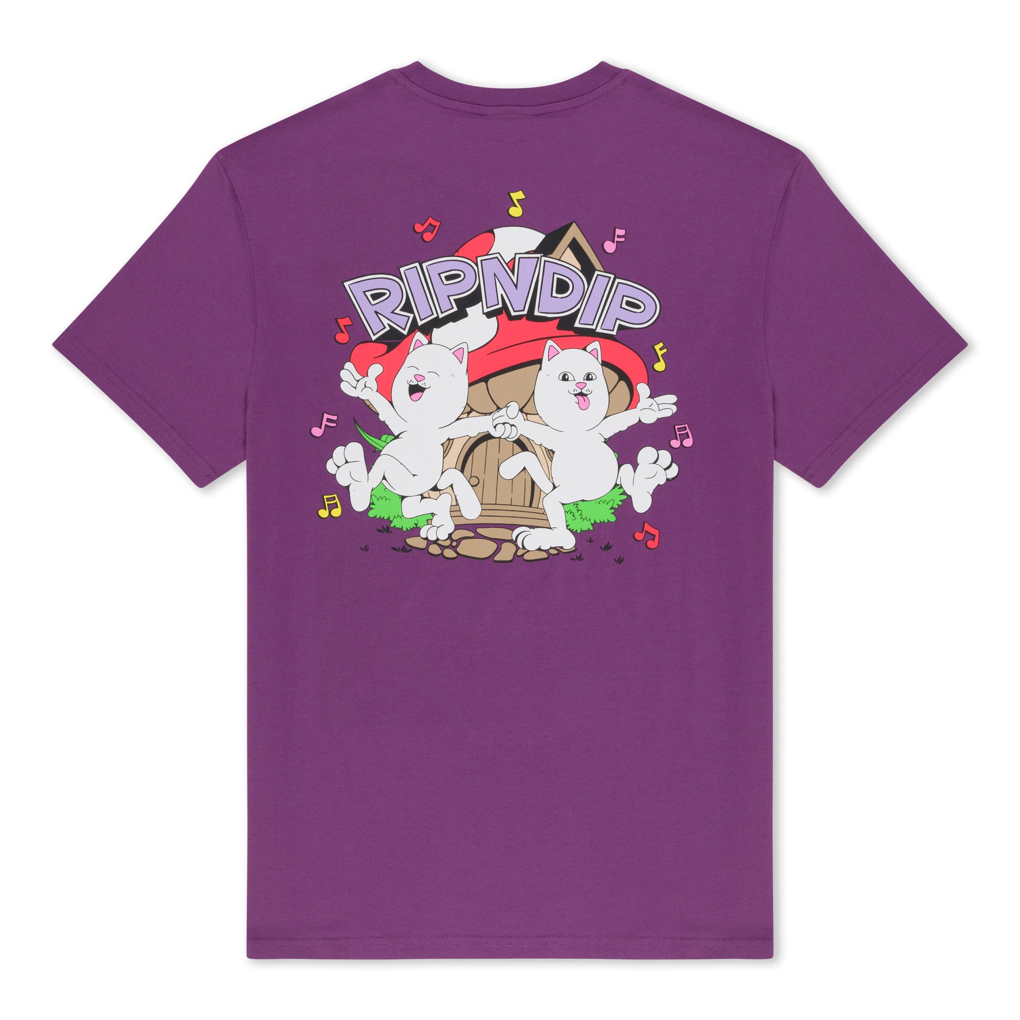 RIPNDIP Shroom House Tee (Plum)