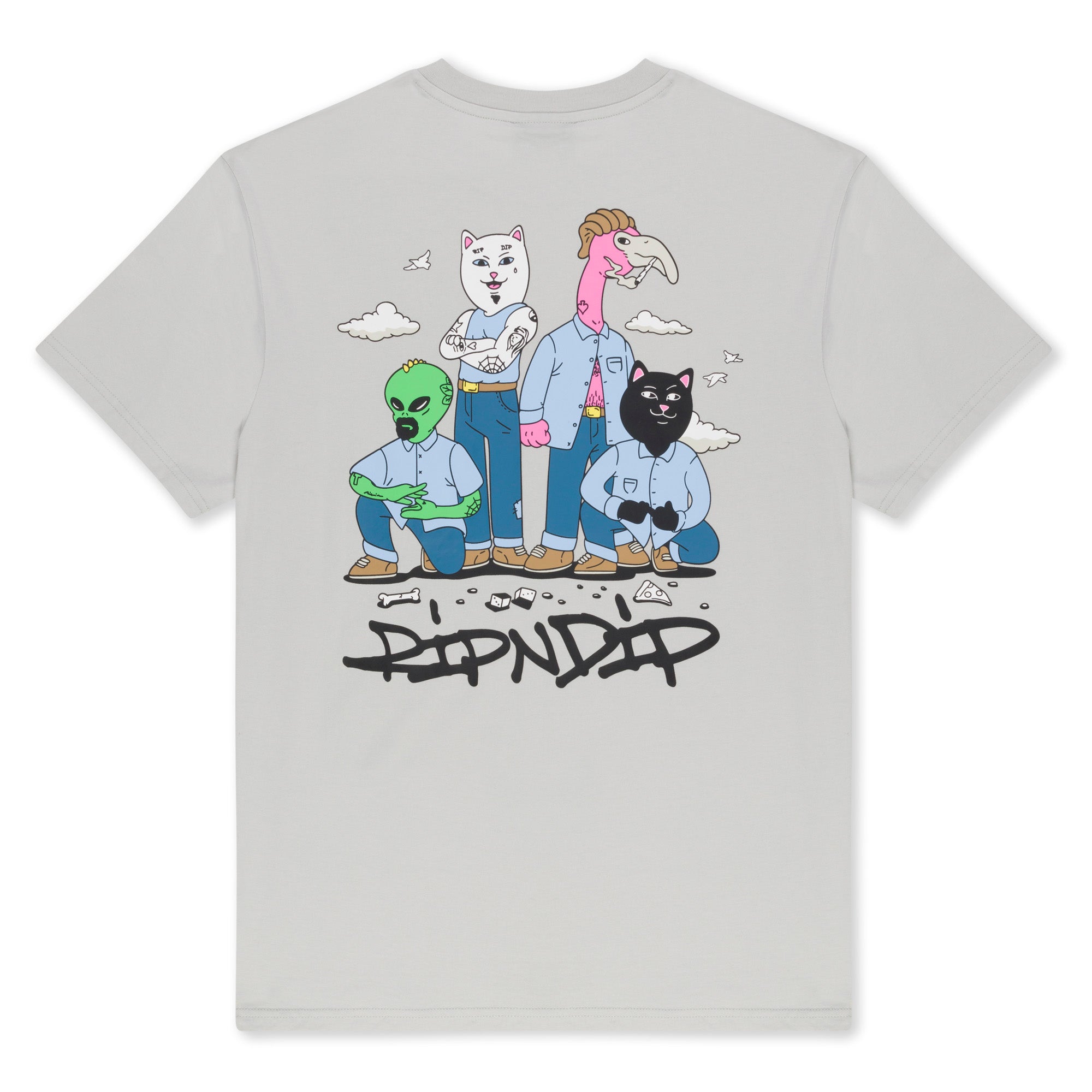 RIPNDIP So Dangerous So Cute Tee (Grey)