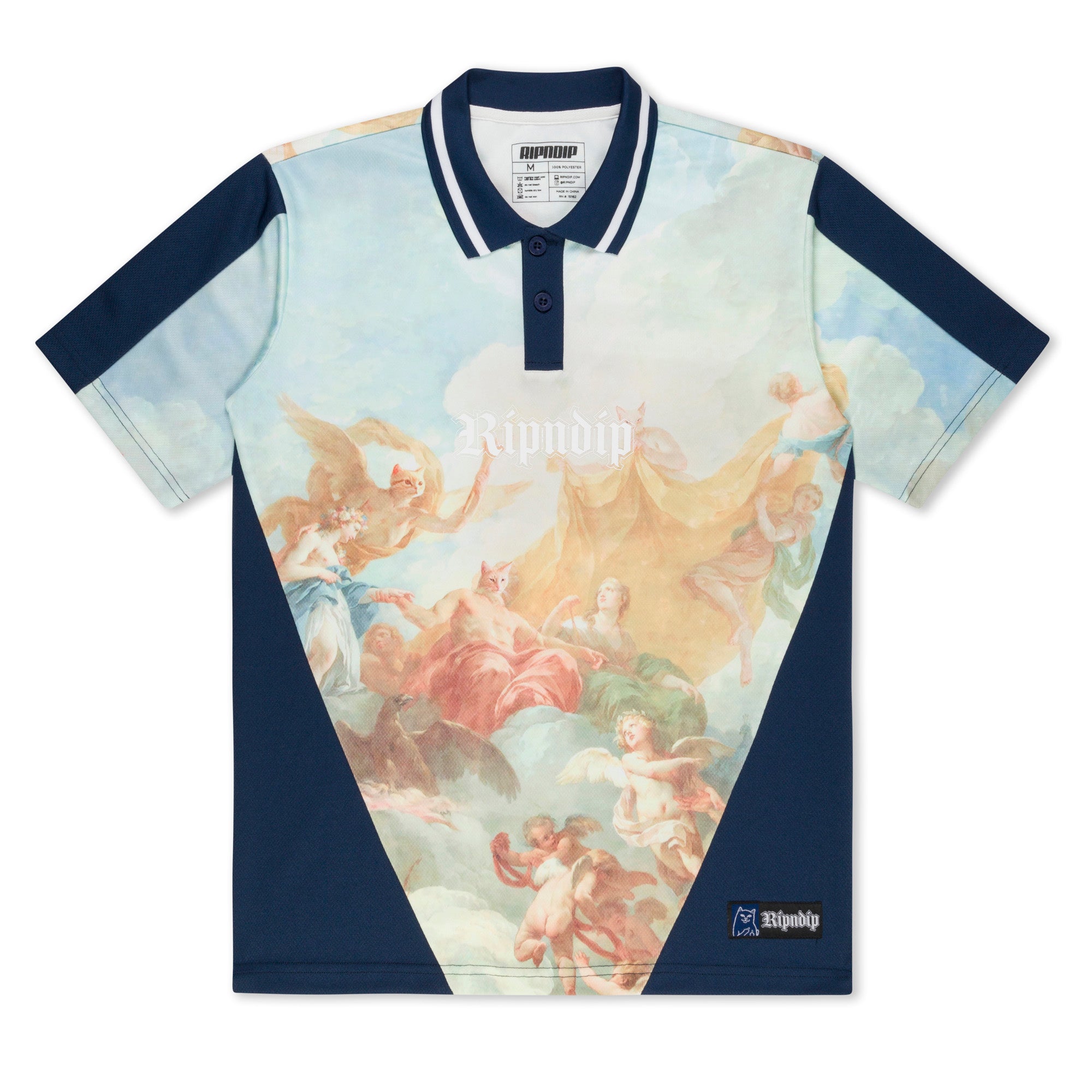 RIPNDIP Heavens Waiting Soccer Jersey (Navy Multi)