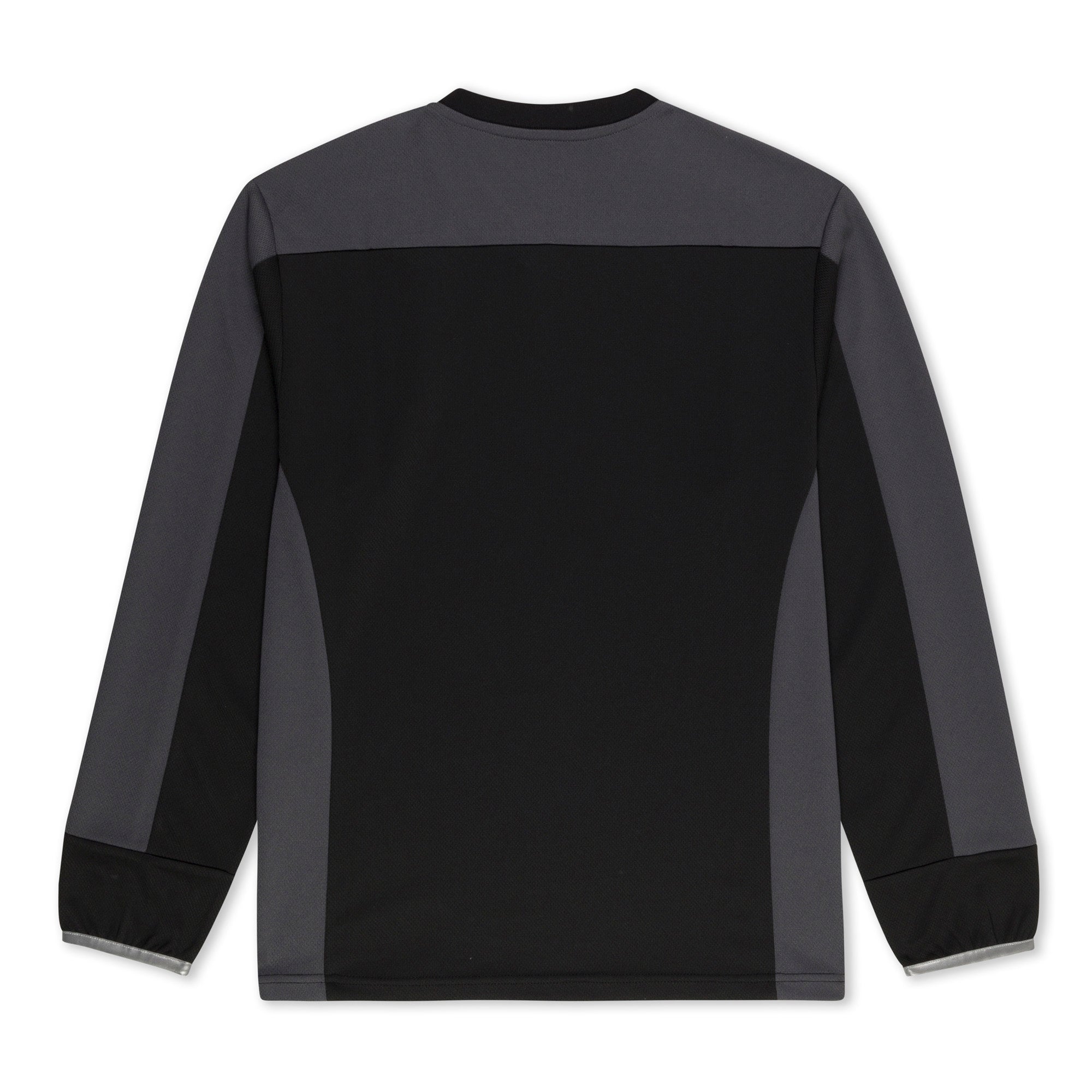 RIPNDIP RIPNDIP FC Long Sleeve Soccer Jersey (Black / Charcoal)