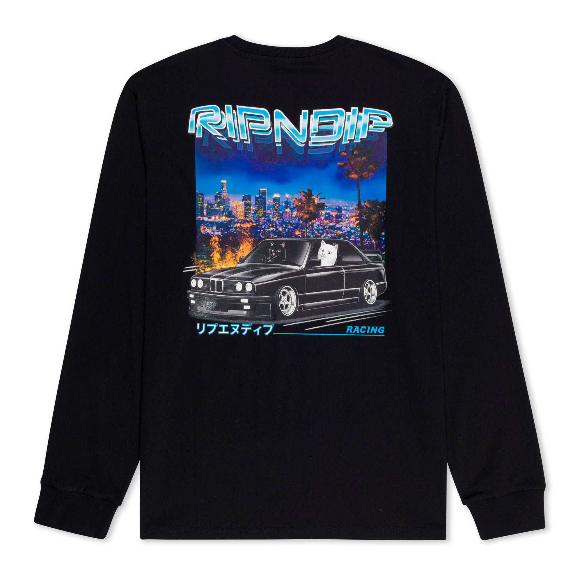 RIPNDIP Vroom Vroom Long Sleeve (Black)