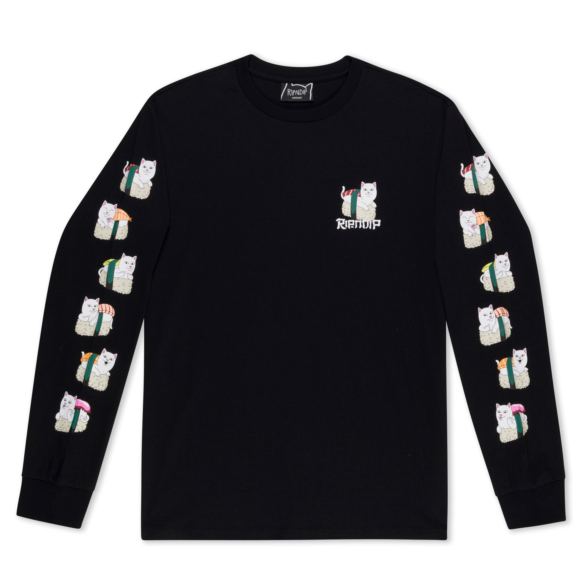 RIPNDIP Sushi Nerm Long Sleeve (Black )