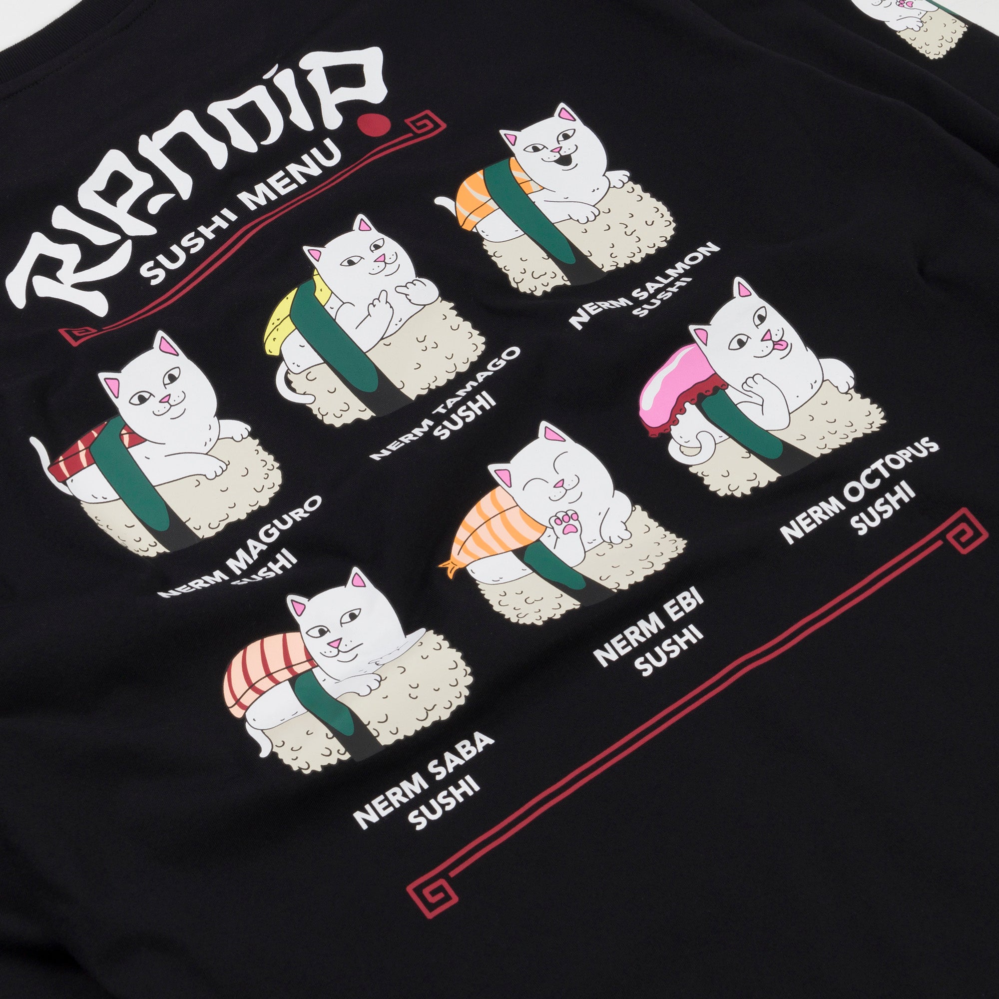 RIPNDIP Sushi Nerm Long Sleeve (Black )