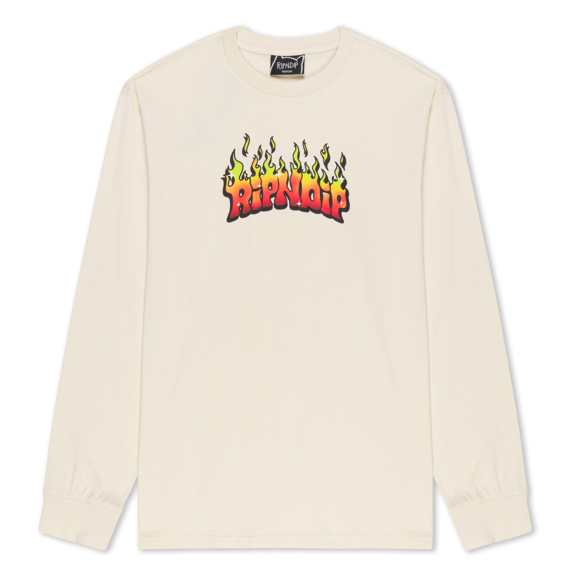 RIPNDIP Scary Cute Long Sleeve (Natural )