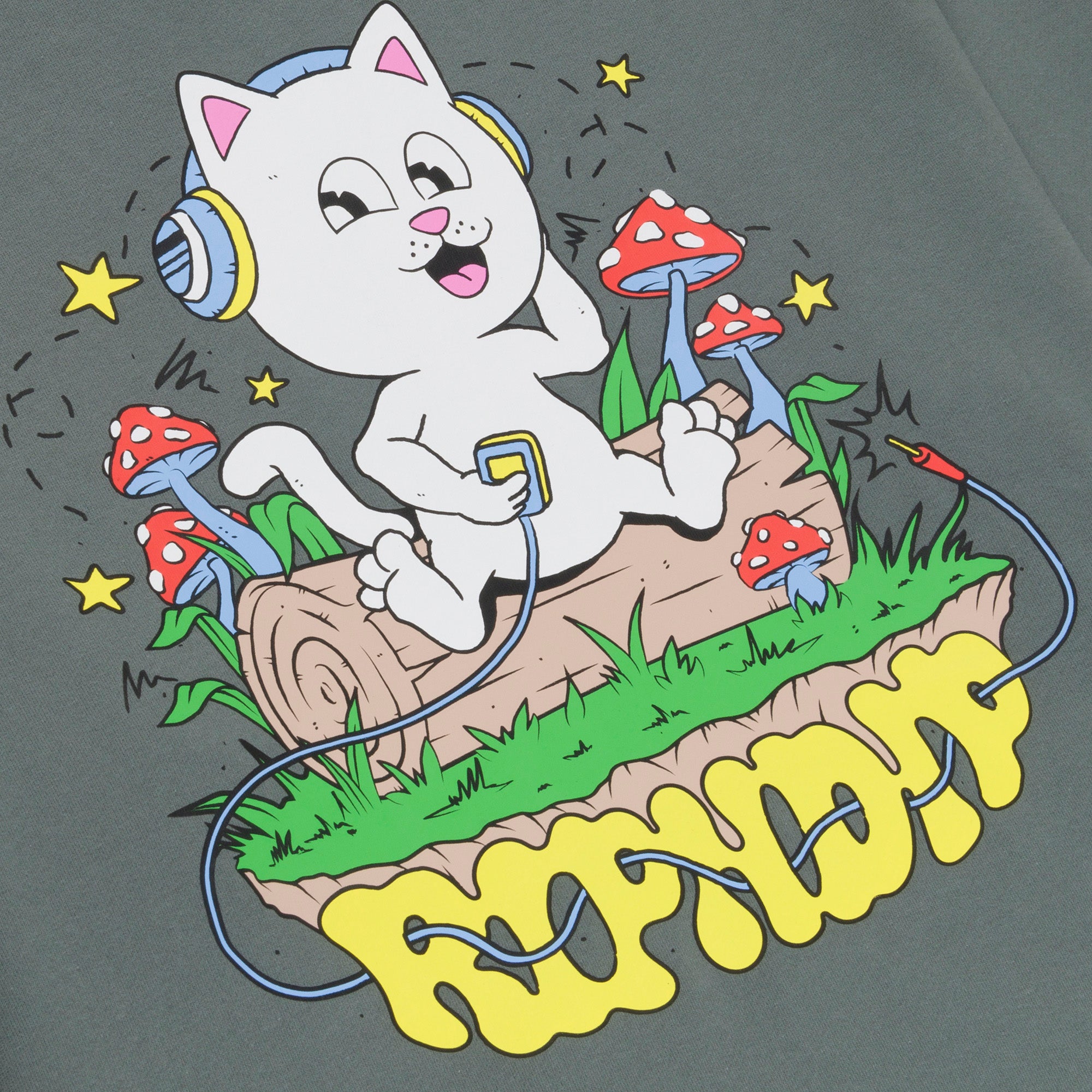 RIPNDIP Shroom Song Hoodie (Charcoal)