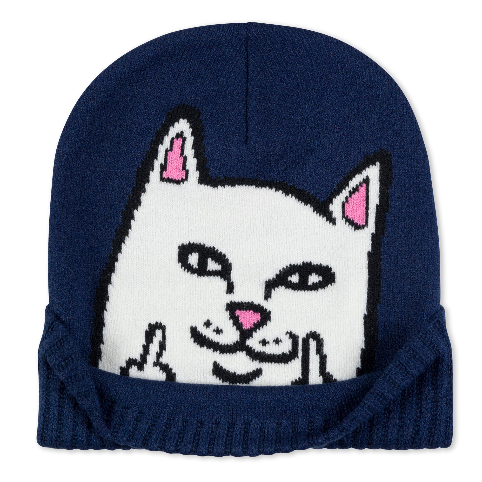 RIPNDIP Peeking Nermal Beanie (Dark Slate)