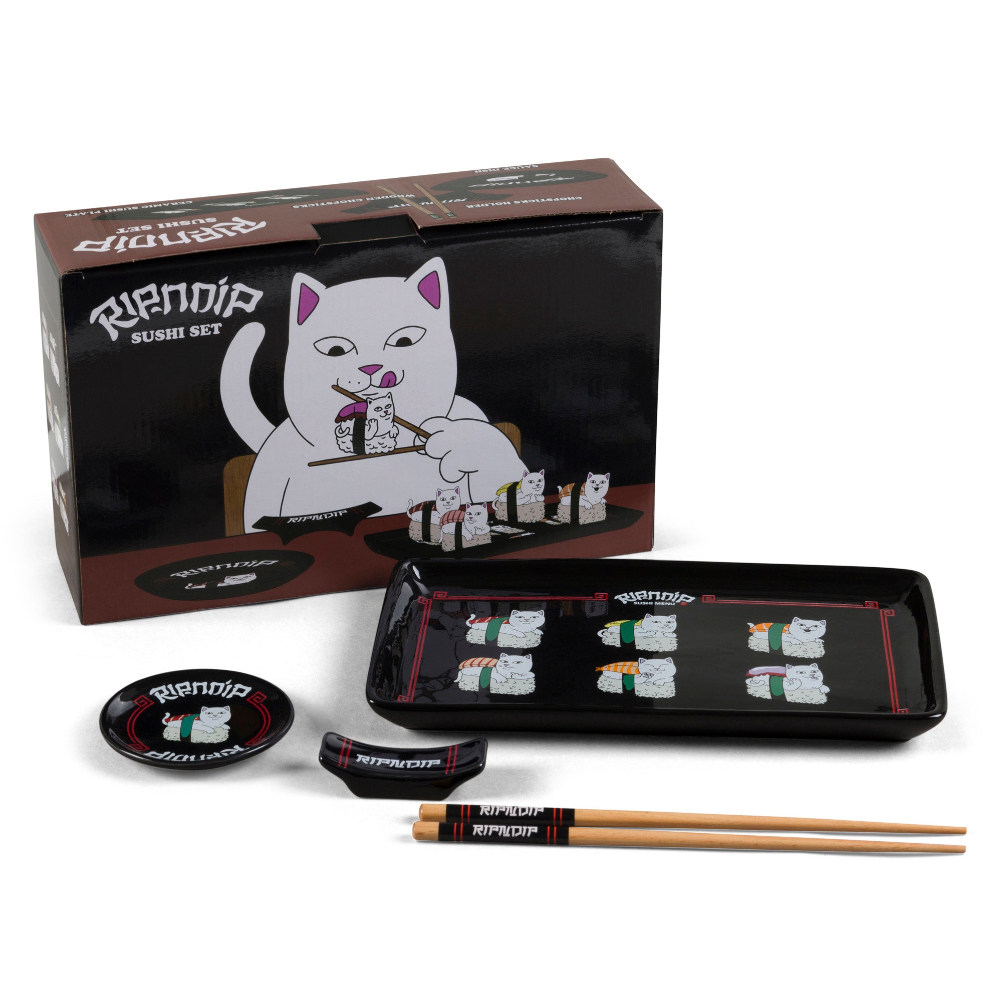 RIPNDIP Sushi Nerm Sushi Set (Black)