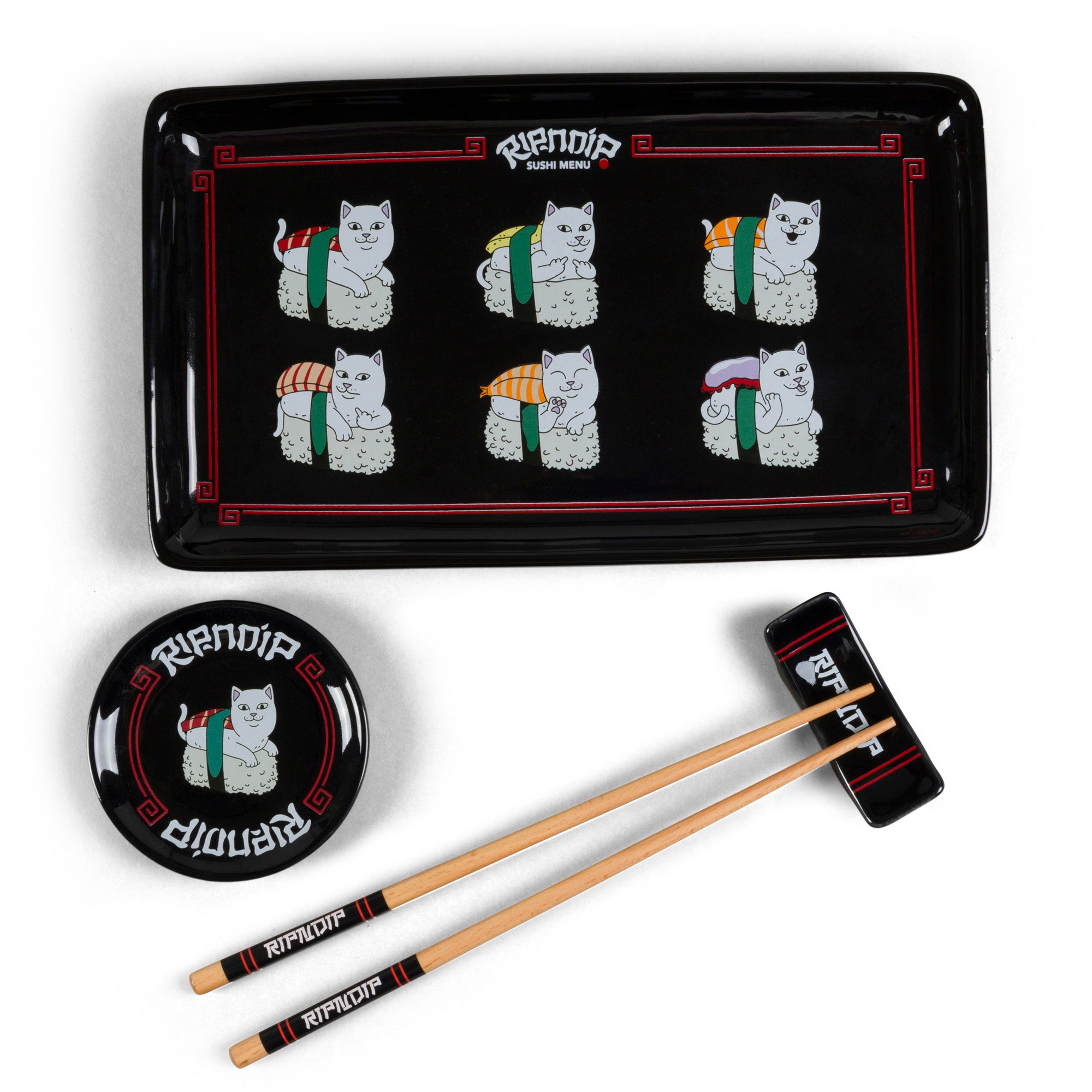 RIPNDIP Sushi Nerm Sushi Set (Black)