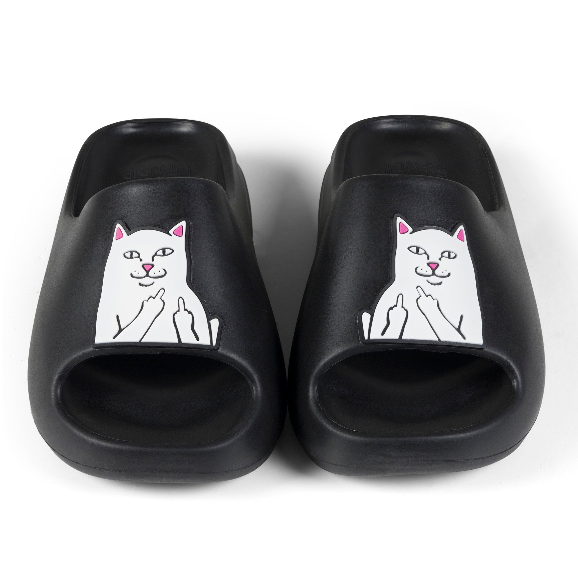 RIPNDIP Lord Nermal Cloud Slides (Black)