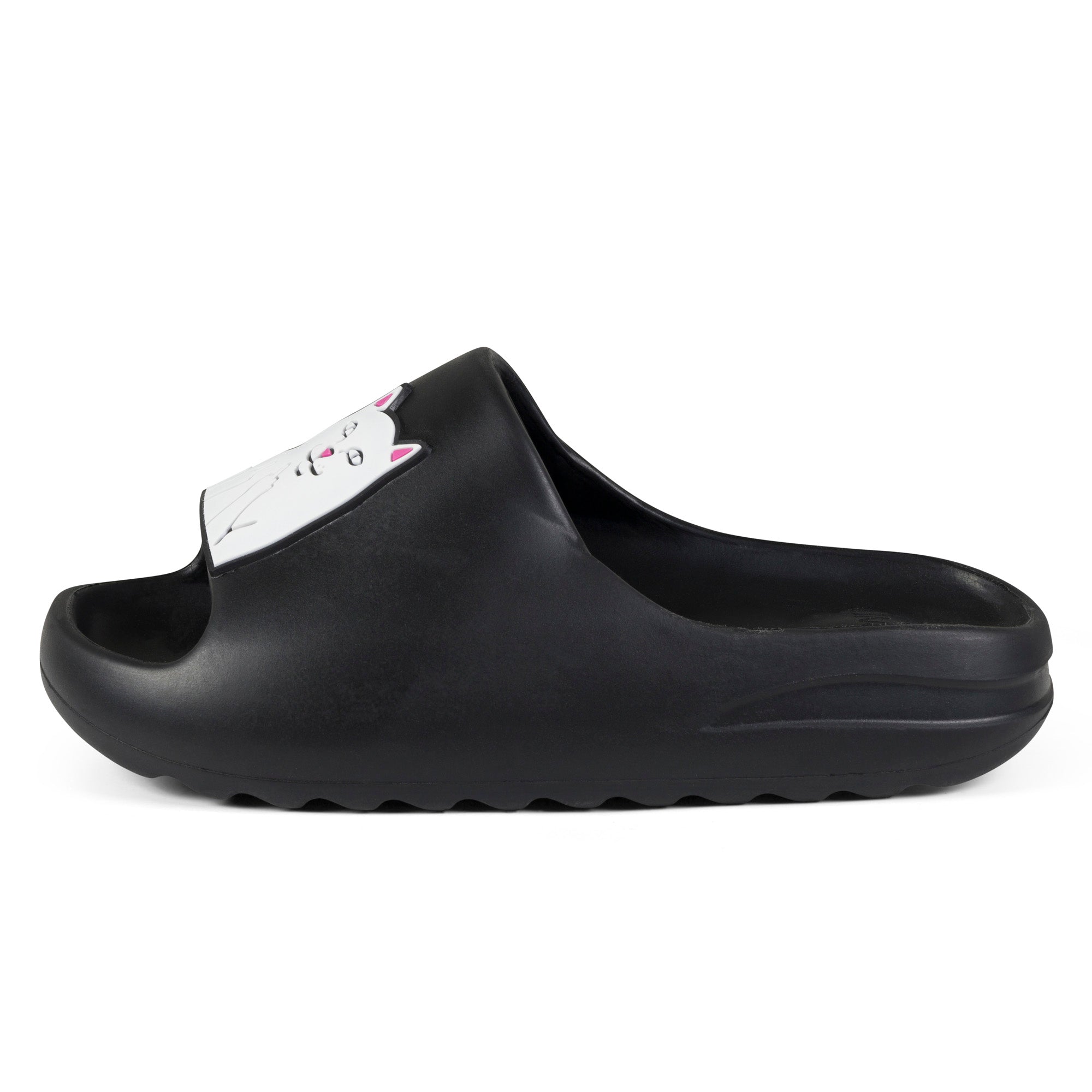 RIPNDIP Lord Nermal Cloud Slides (Black)