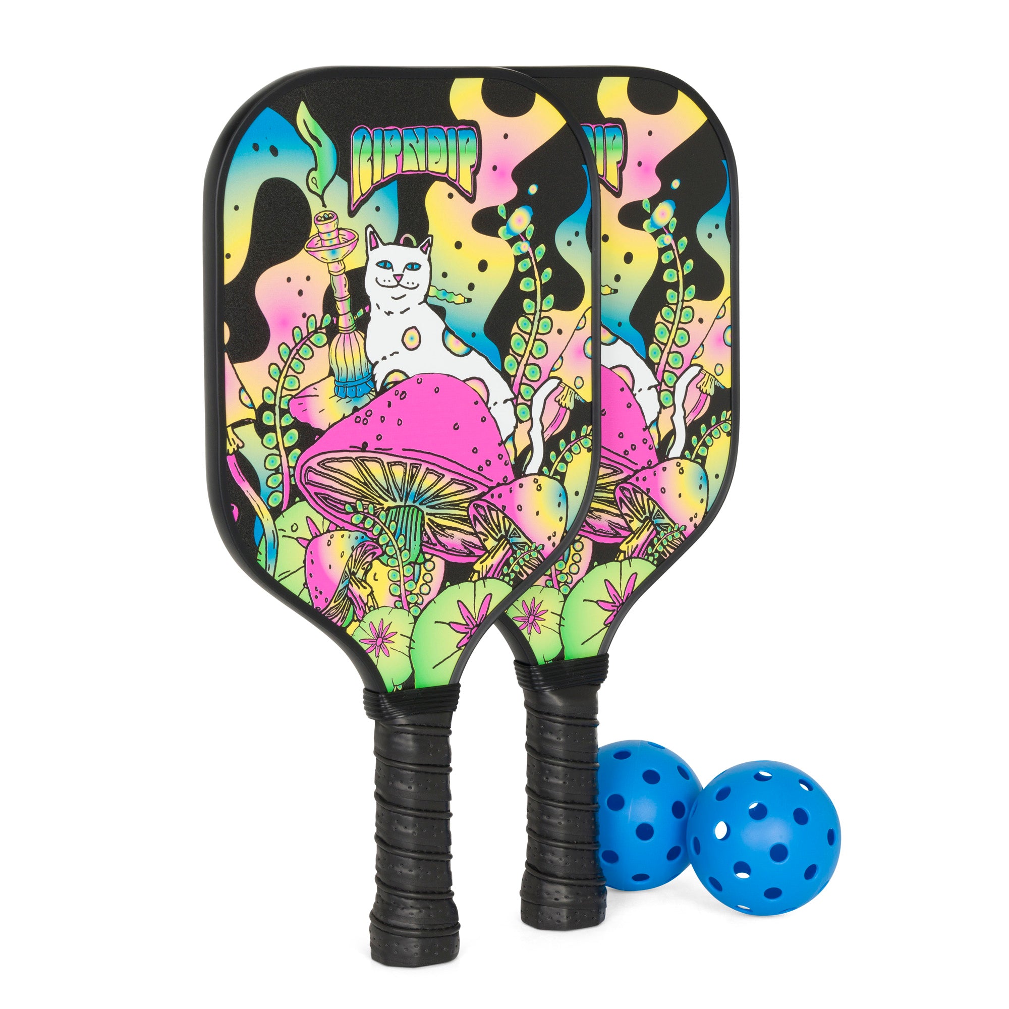 RIPNDIP Psychedelic Nerm Pickleball Set (Multi)