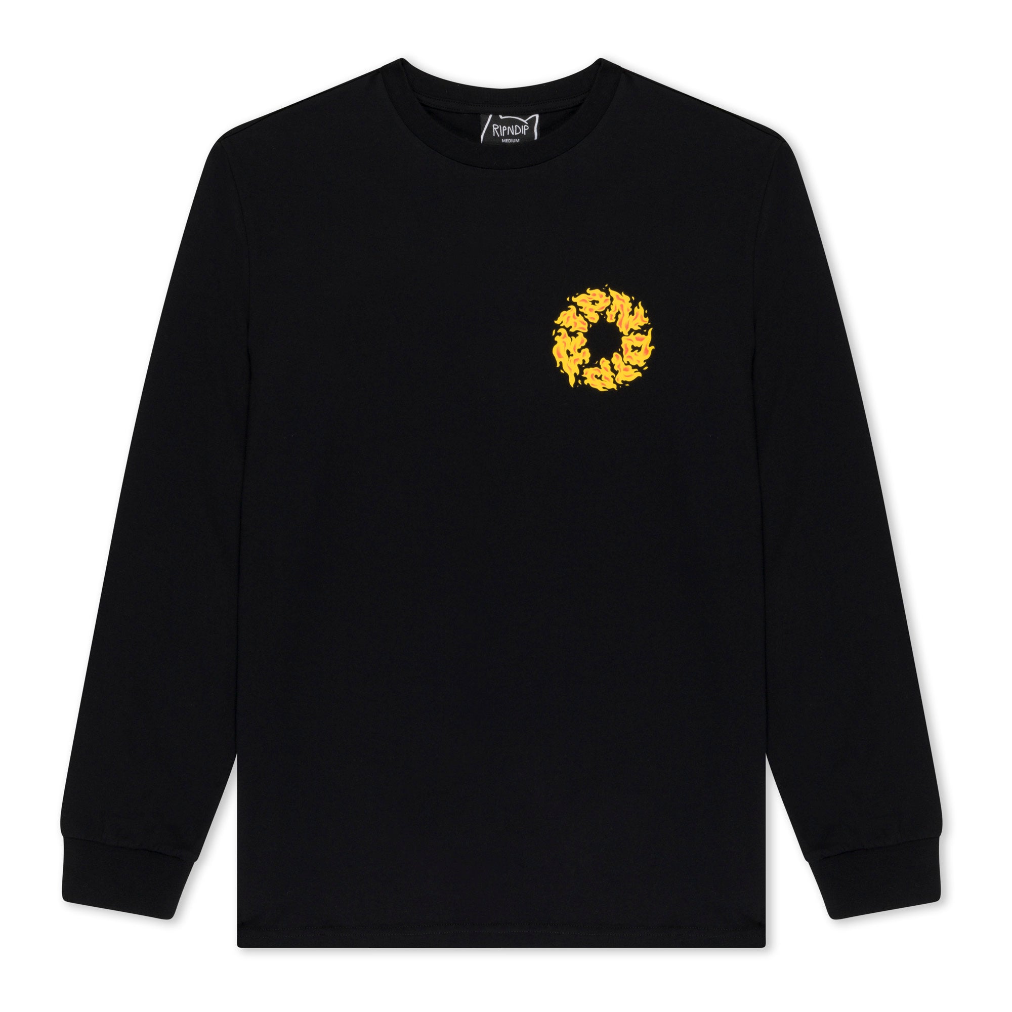 RIPNDIP Burn In Heck Long Sleeve (Black)