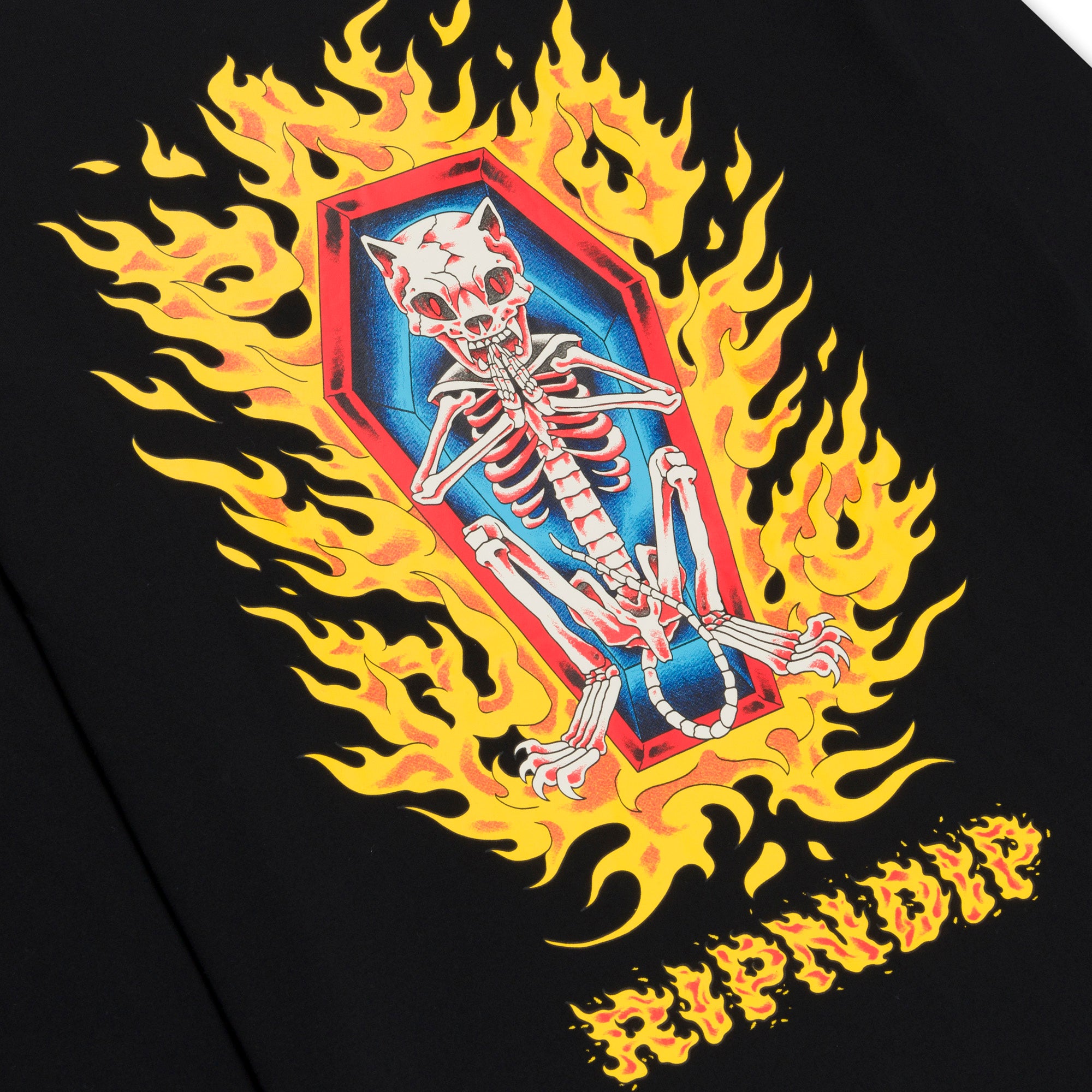 RIPNDIP Burn In Heck Long Sleeve (Black)