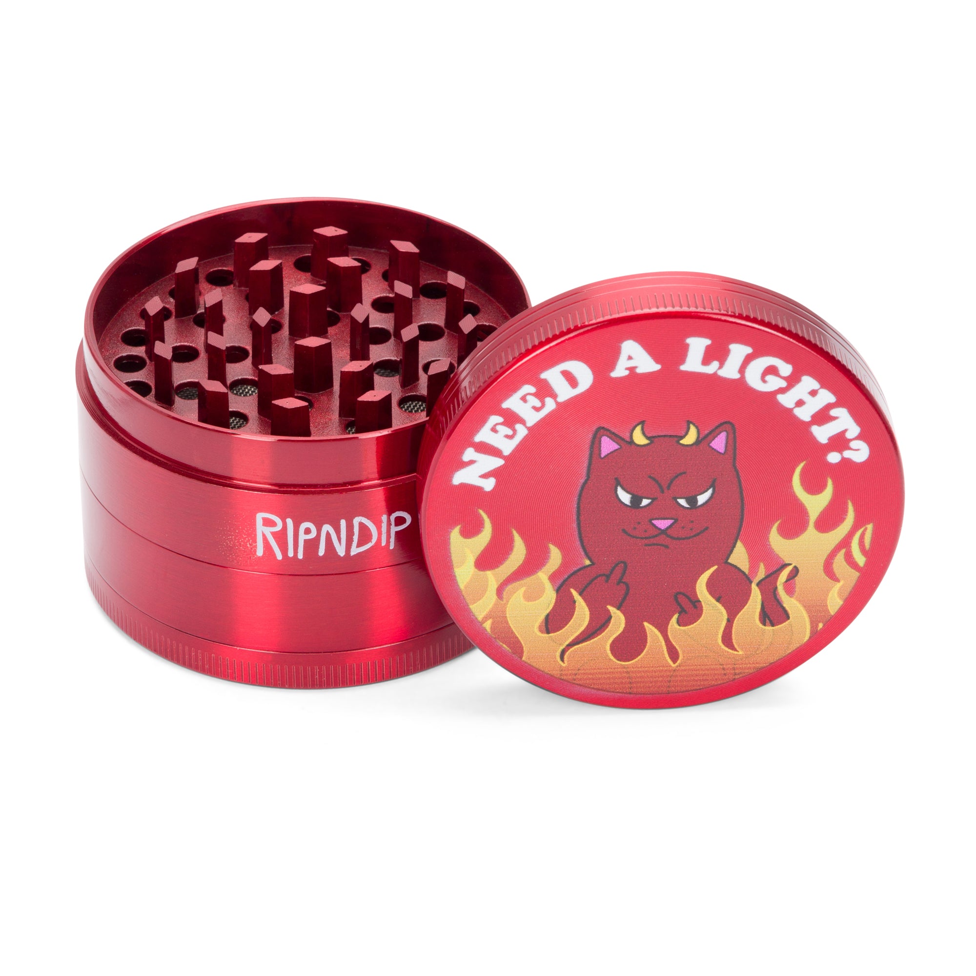 Welcome To Heck Grinder (Red) – RIPNDIP