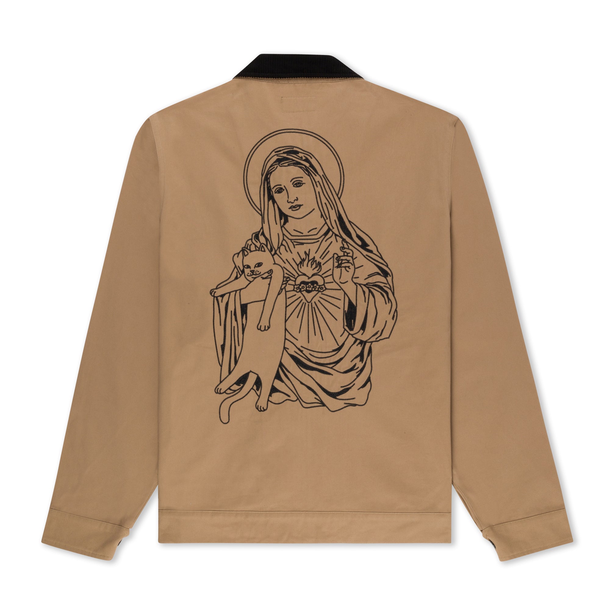 Mother Mary Work Jacket (Tan)