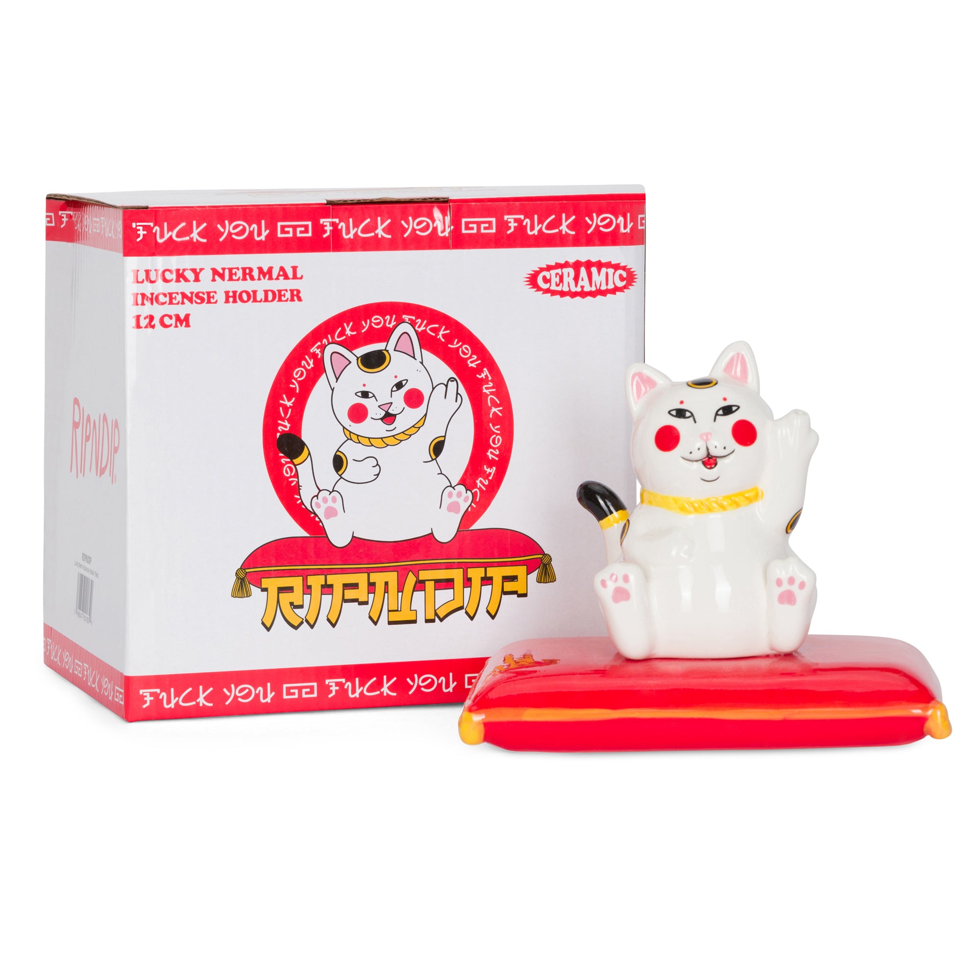 RIPNDIP Lucky Nerm Incense Holder (Red)