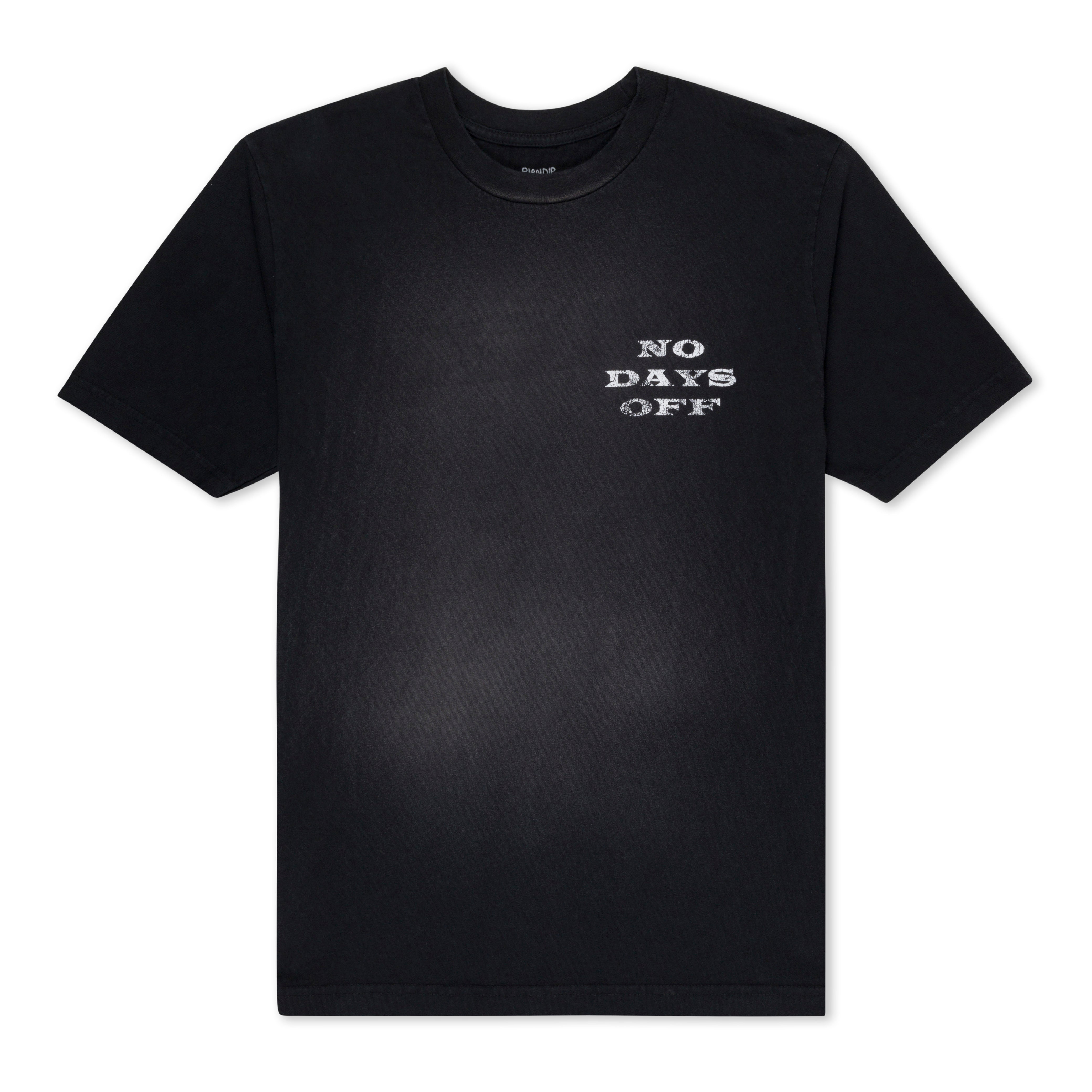 RIPNDIP No Days Off Tee (Black Sun Fade)