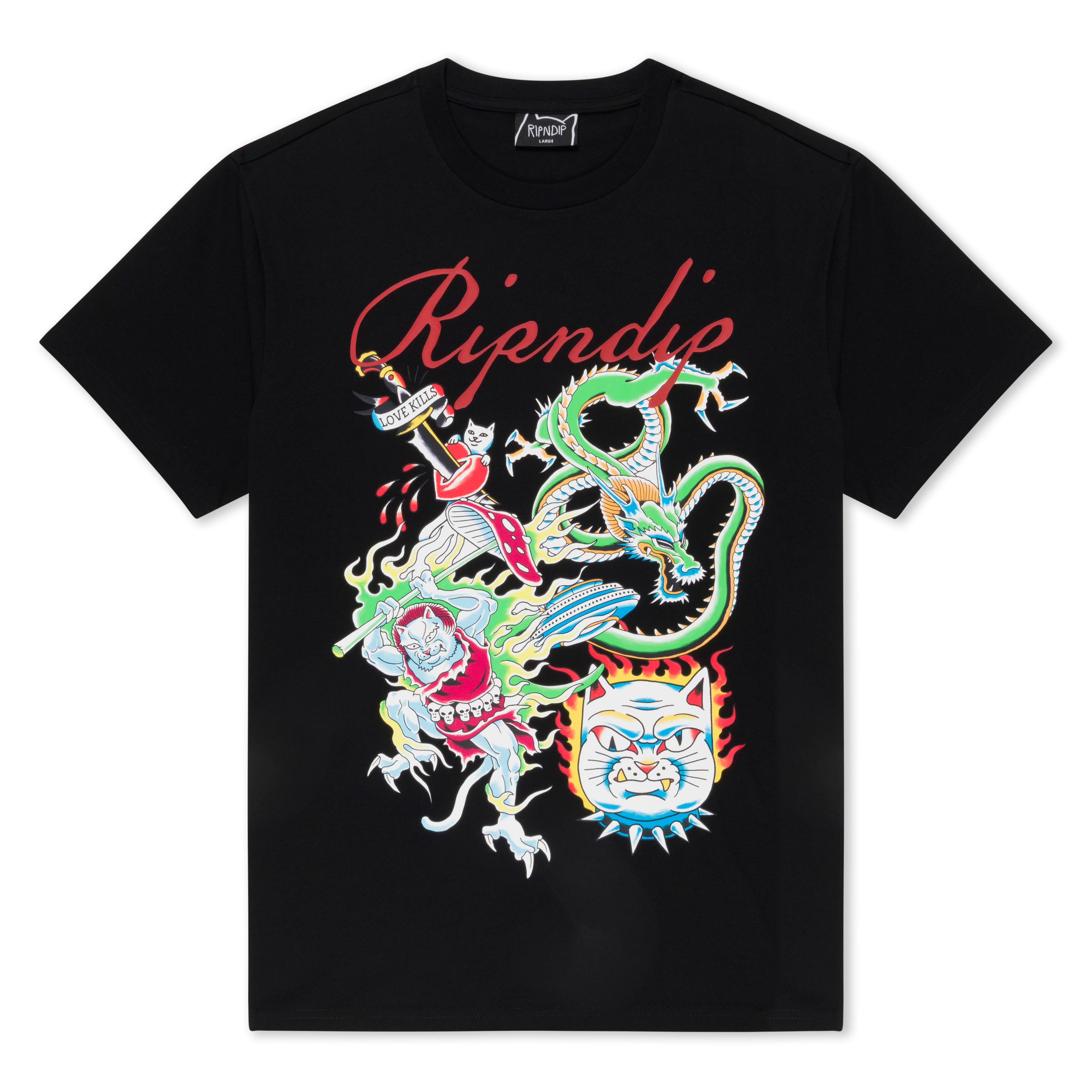 RIPNDIP InkEd Tee (Black)