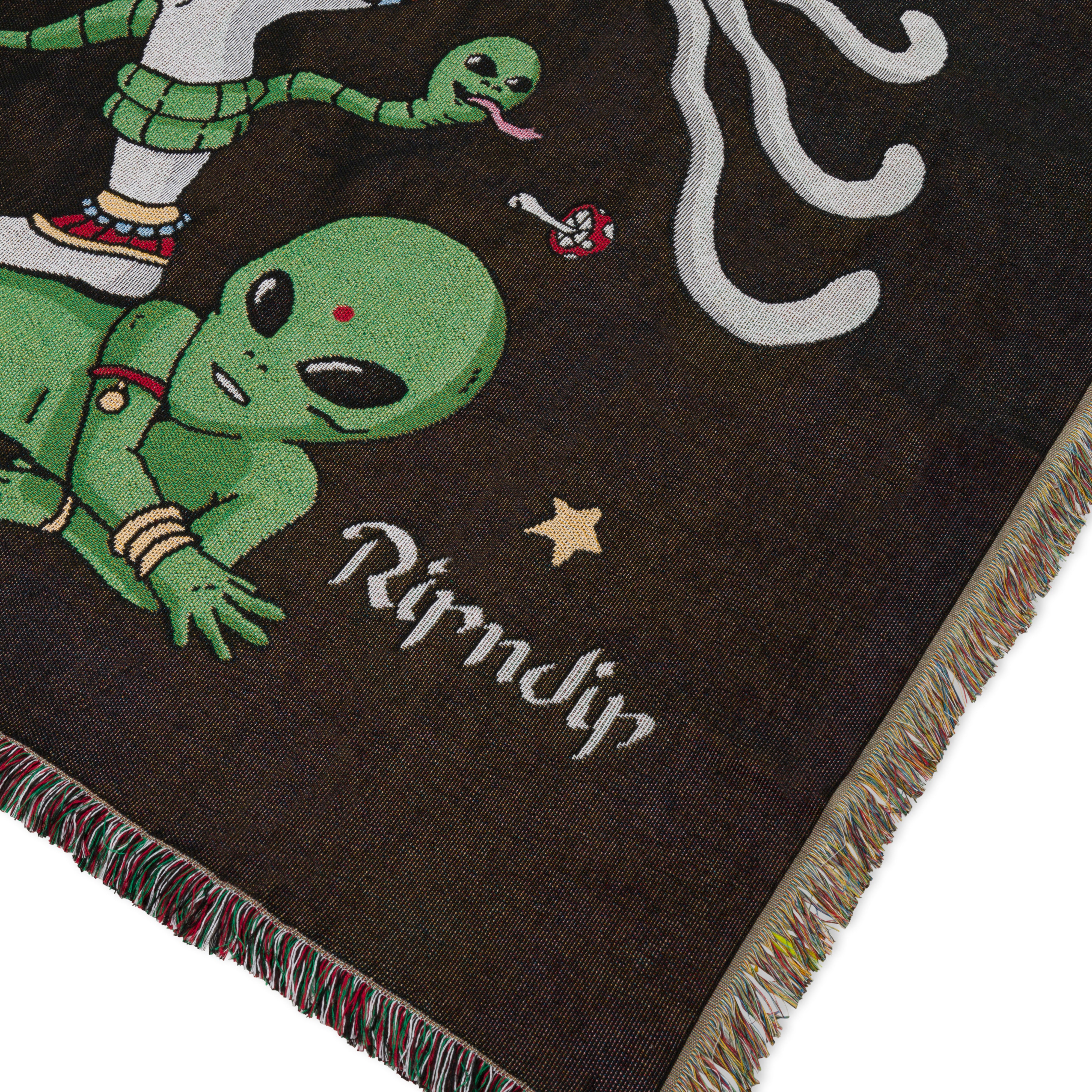 RIPNDIP Alien Whisperer Woven Blanket (Black)