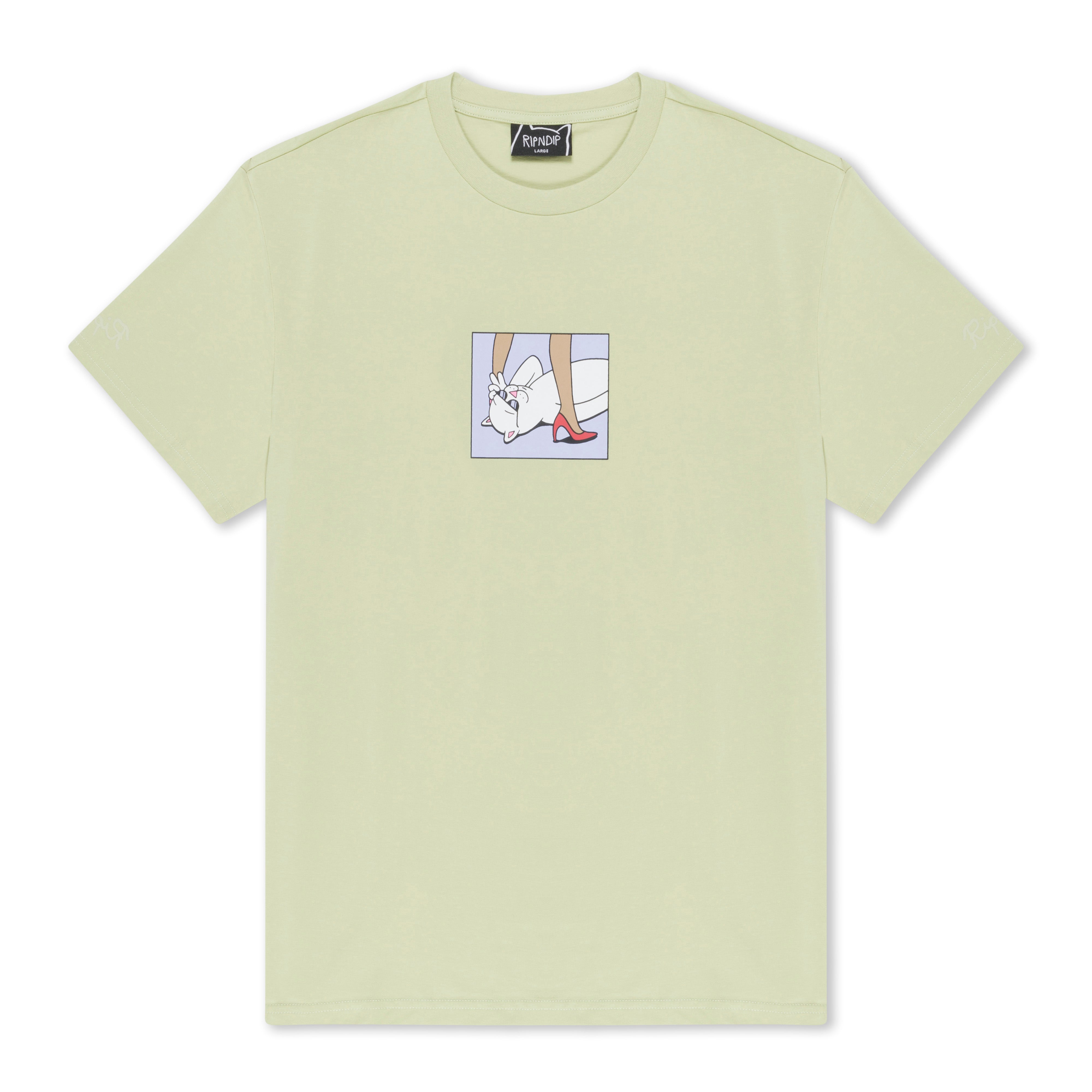 RIPNDIP Good View Tee (Light Moss)