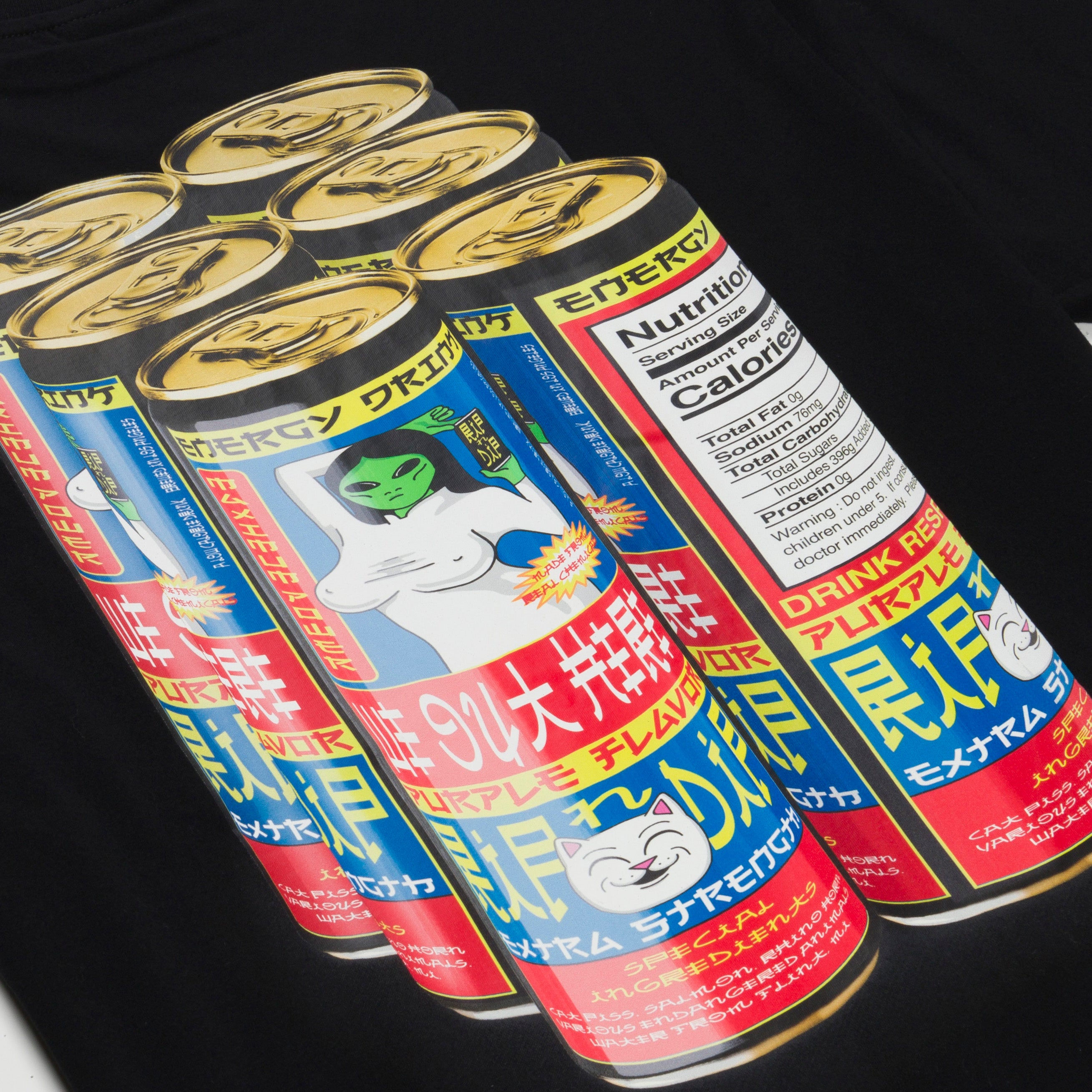 RIPNDIP Nerms Cans Tee (Black)