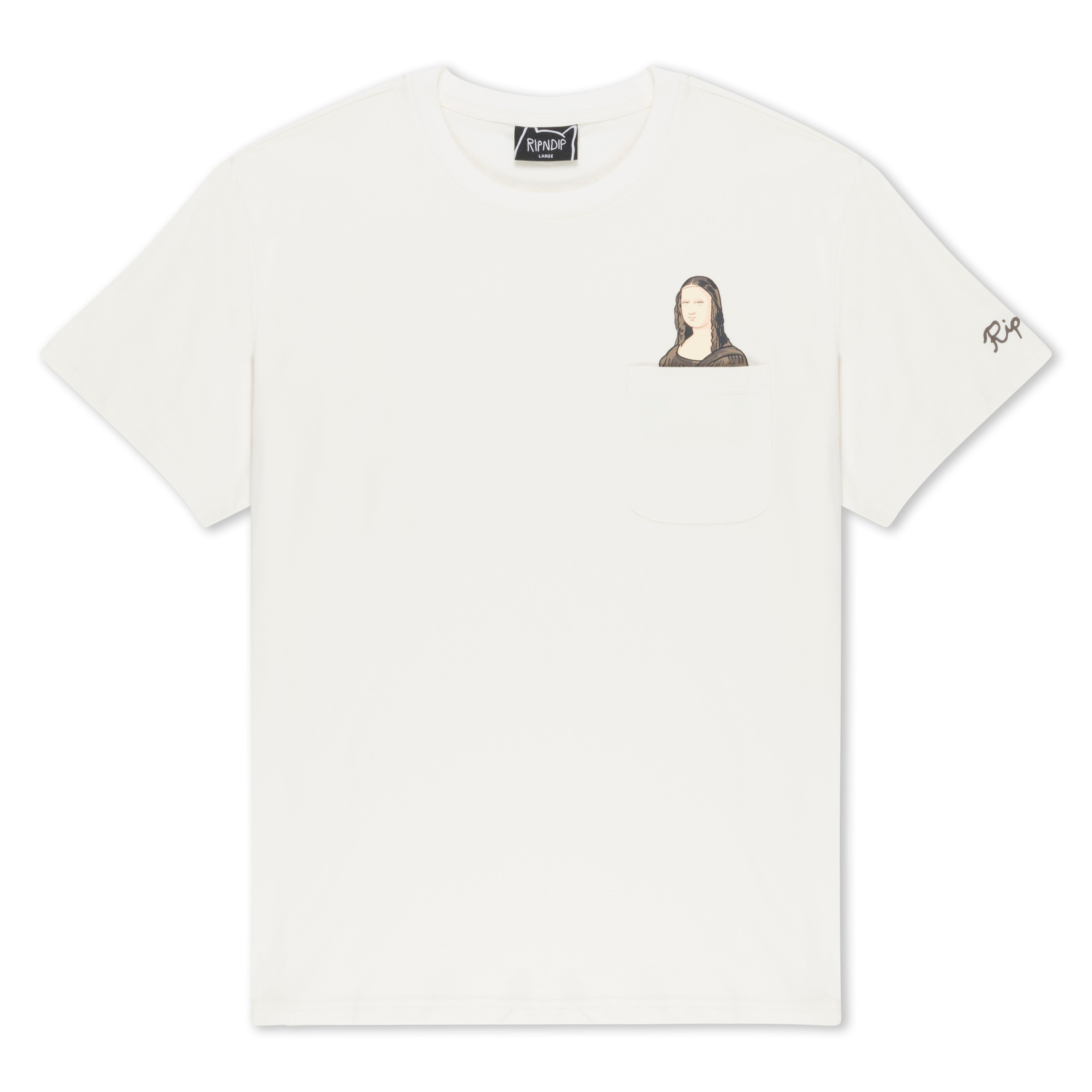 RIPNDIP Nermalisa Pocket Tee (Bone)