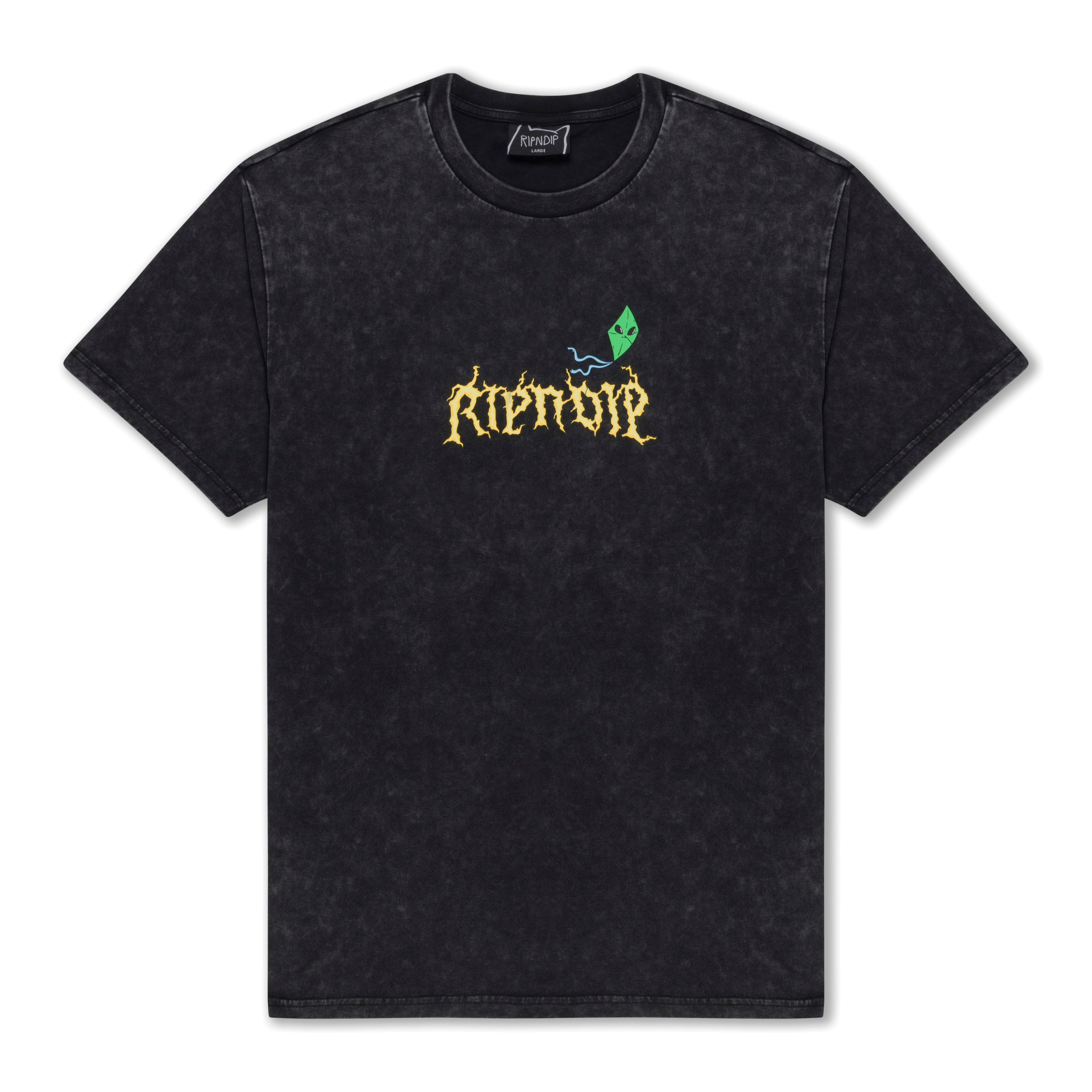 RIPNDIP Electric Tee (Black Wash)