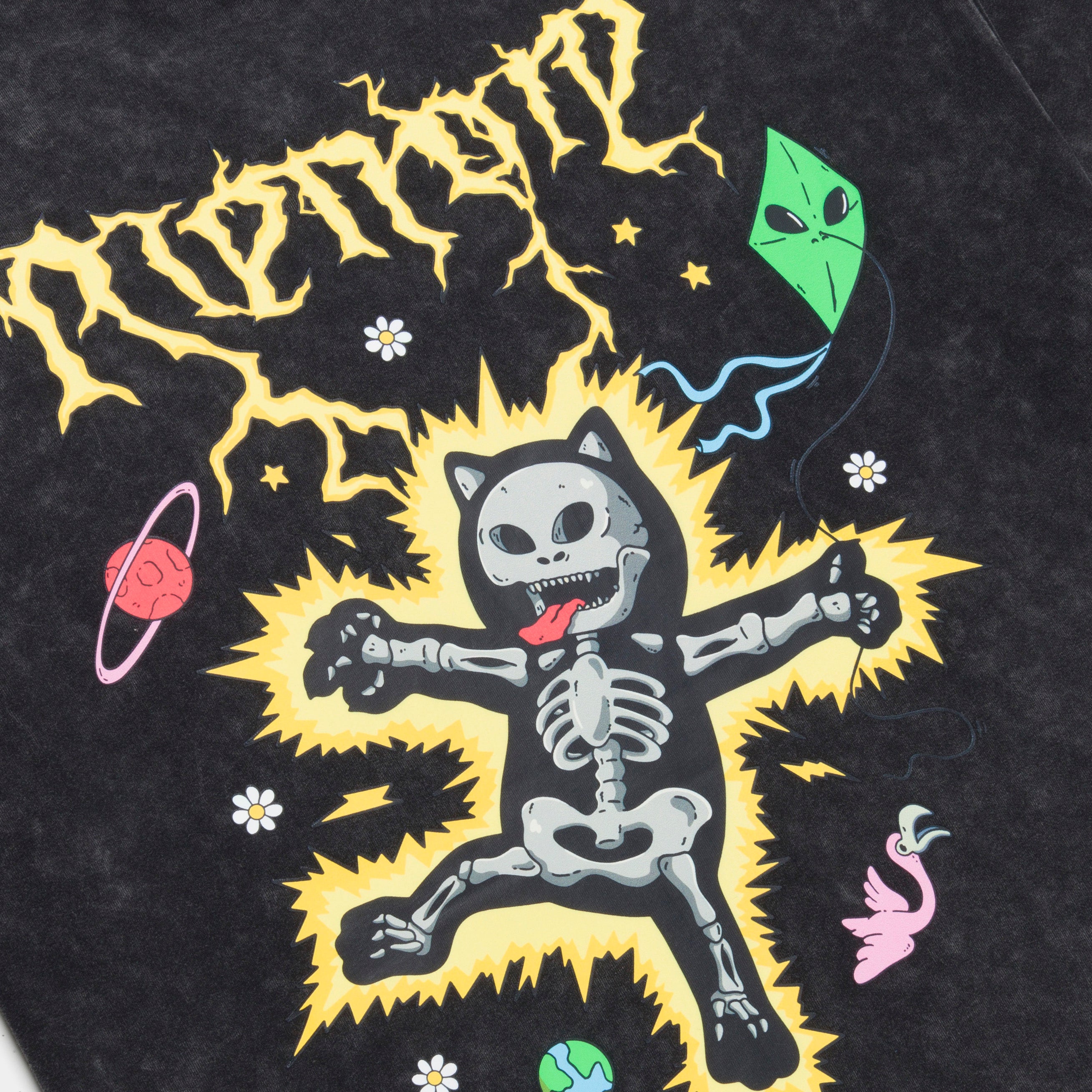 RIPNDIP Electric Tee (Black Wash)