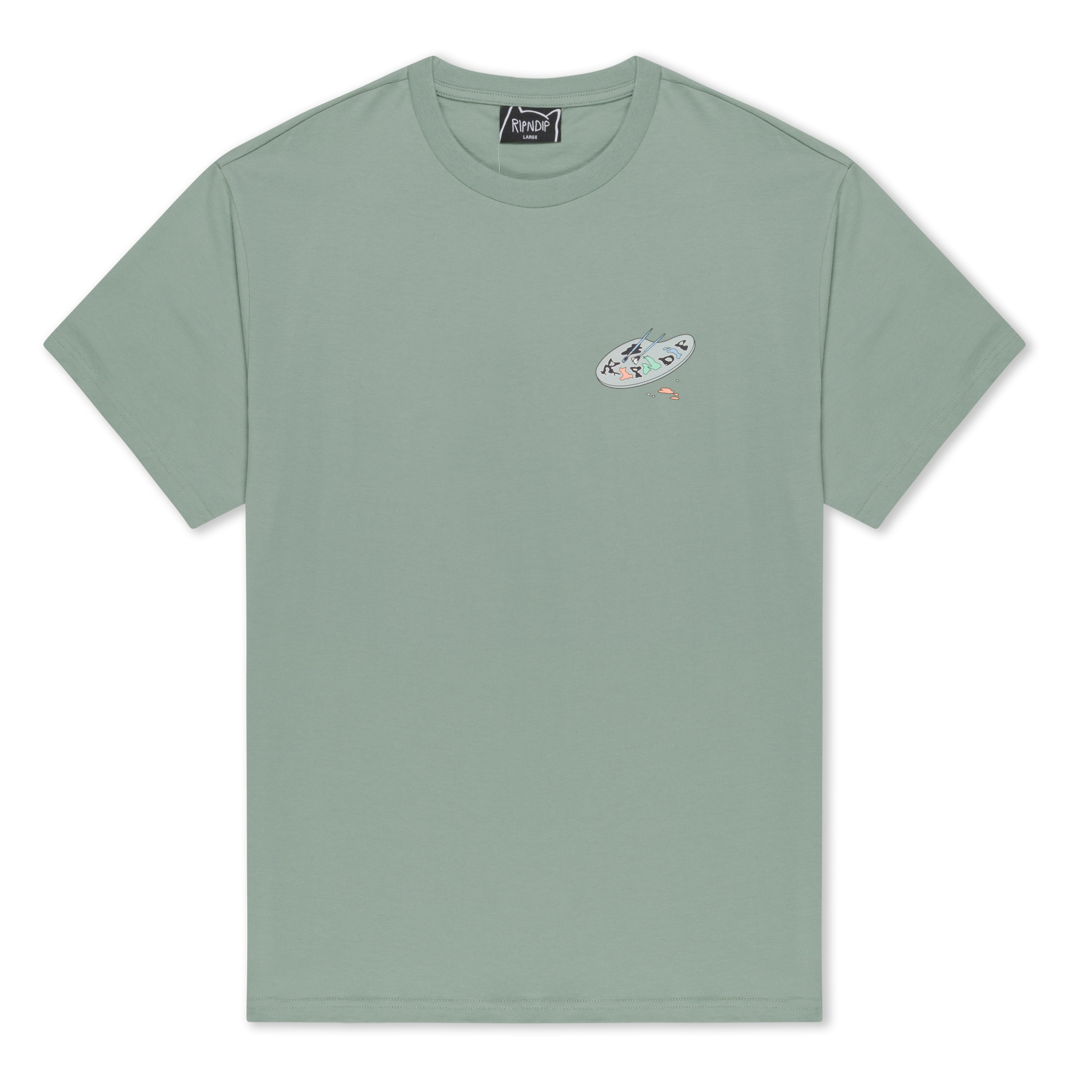 RIPNDIP Art Club Tee (Dusty Sage)