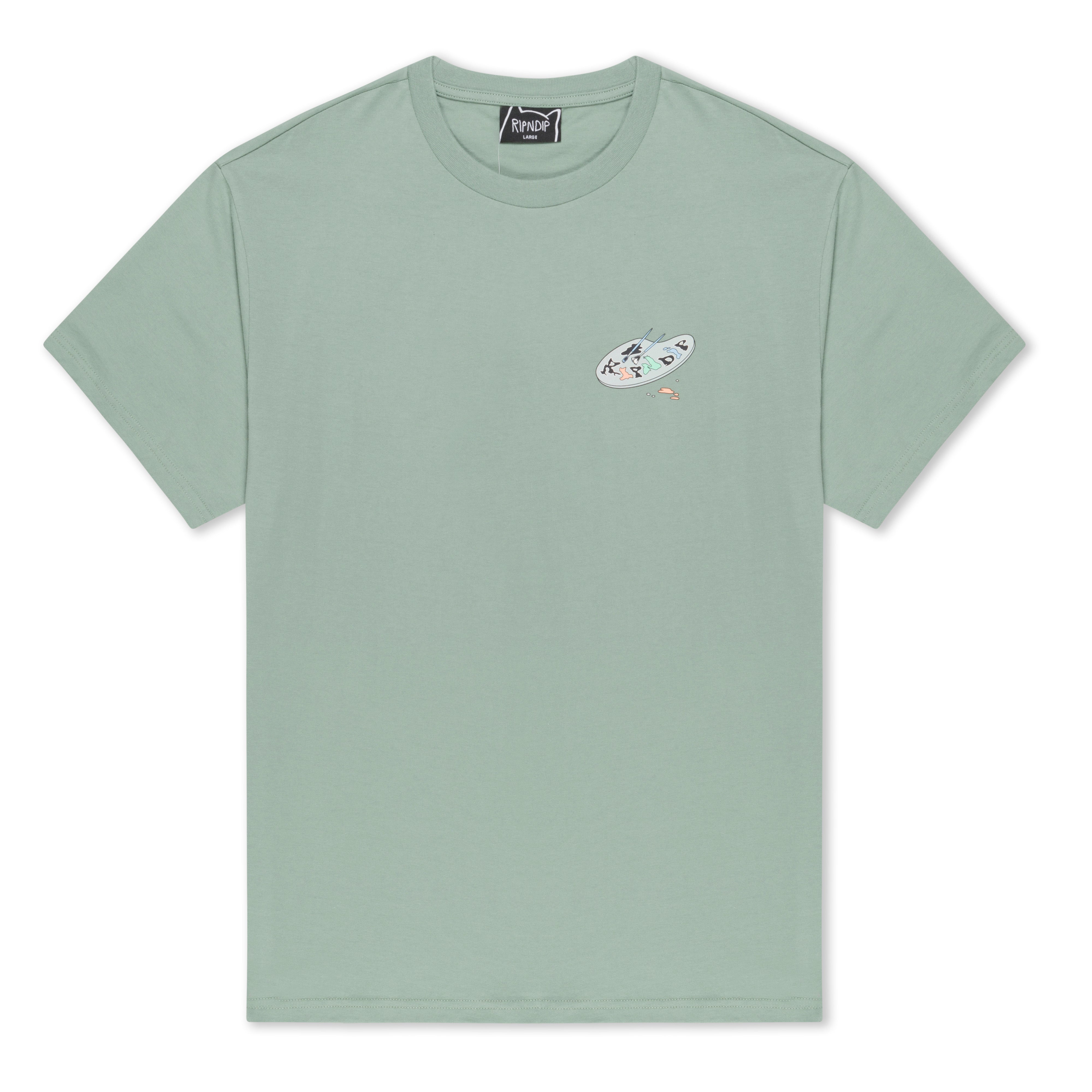 RIPNDIP Art Club Tee (Dusty Sage)