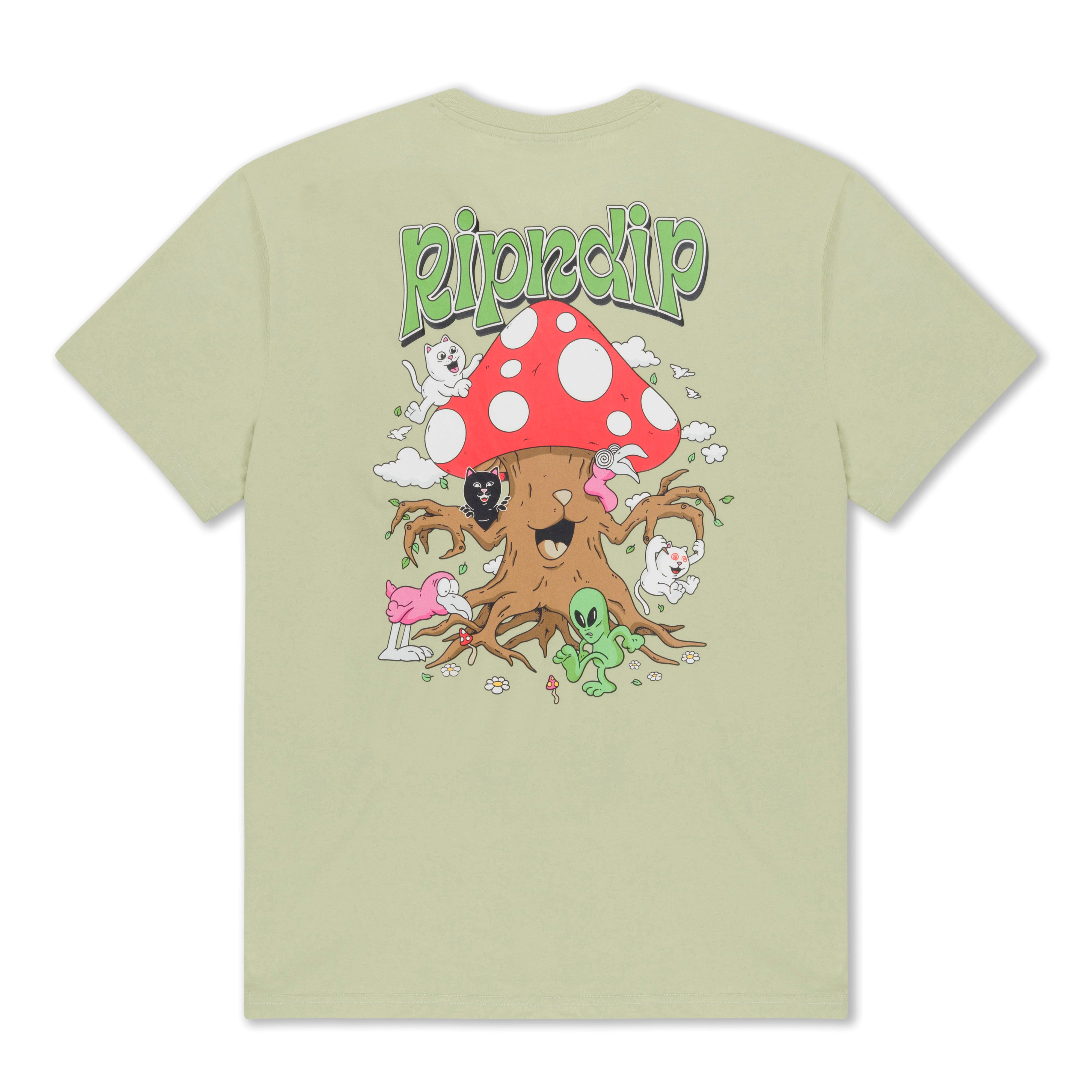 RIPNDIP Playground Tee (Light Moss)