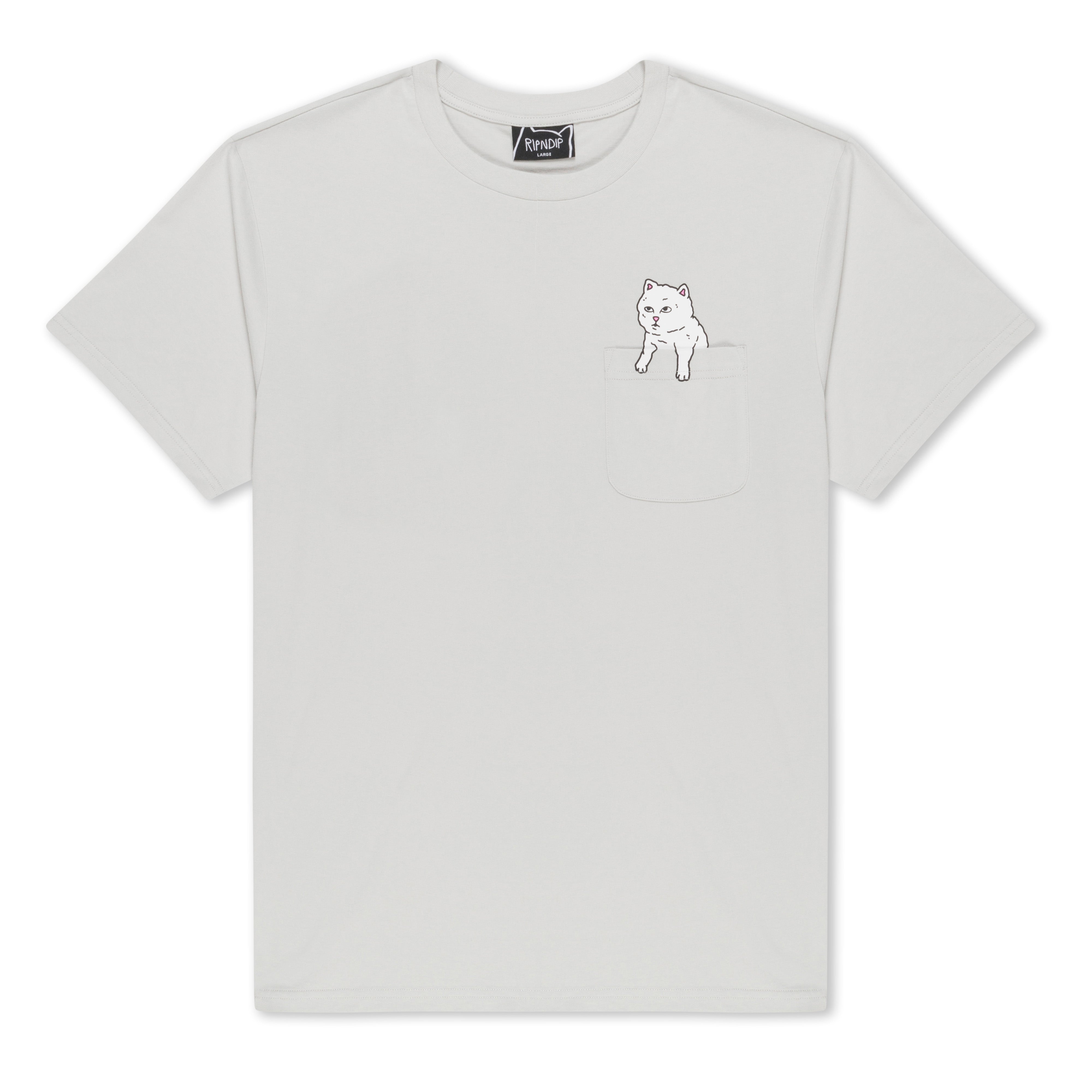 RIPNDIP For Sale Pocket Tee (Grey)