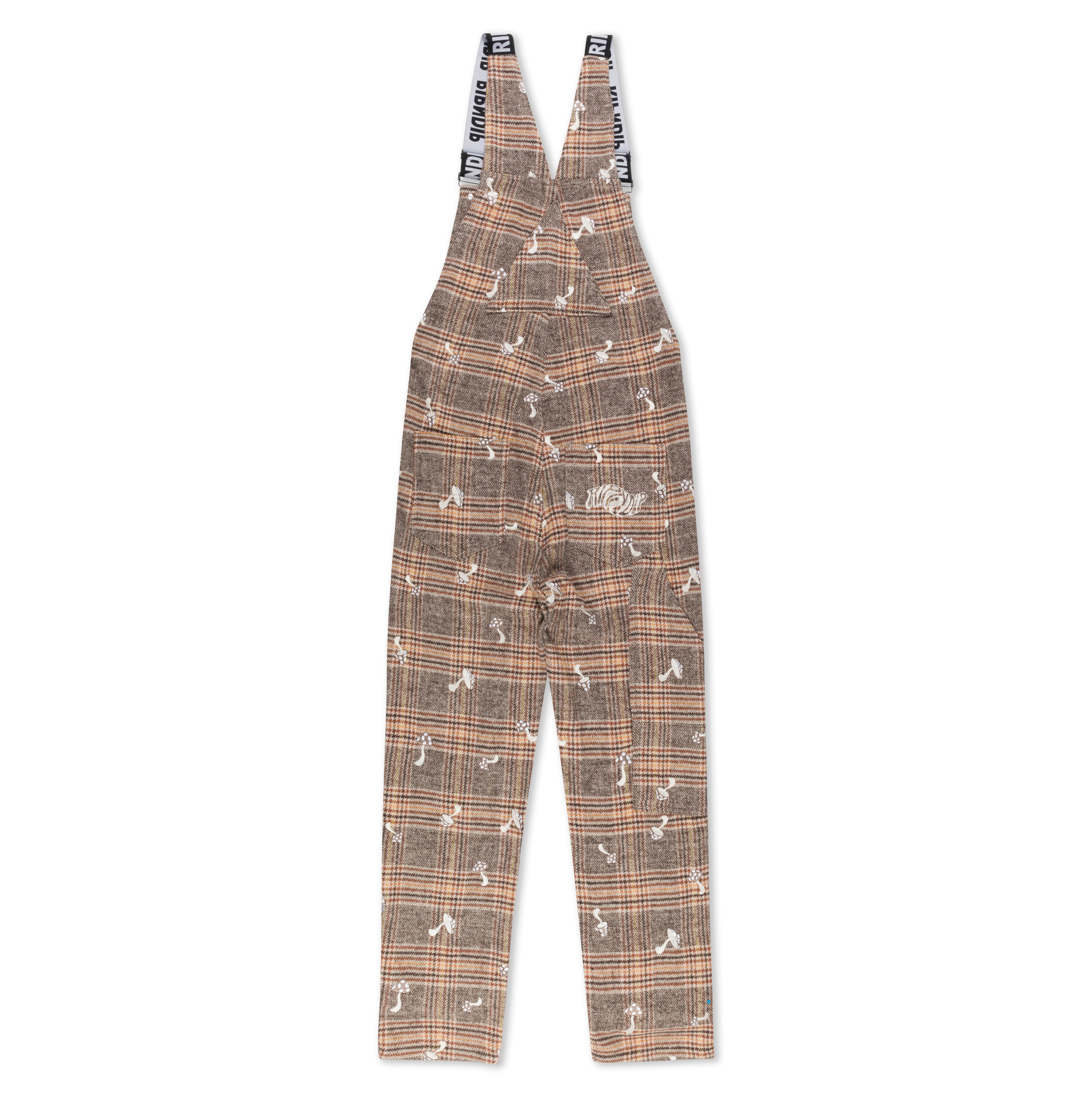 RIPNDIP Euphoria Plaid Overalls (Brown Plaid)