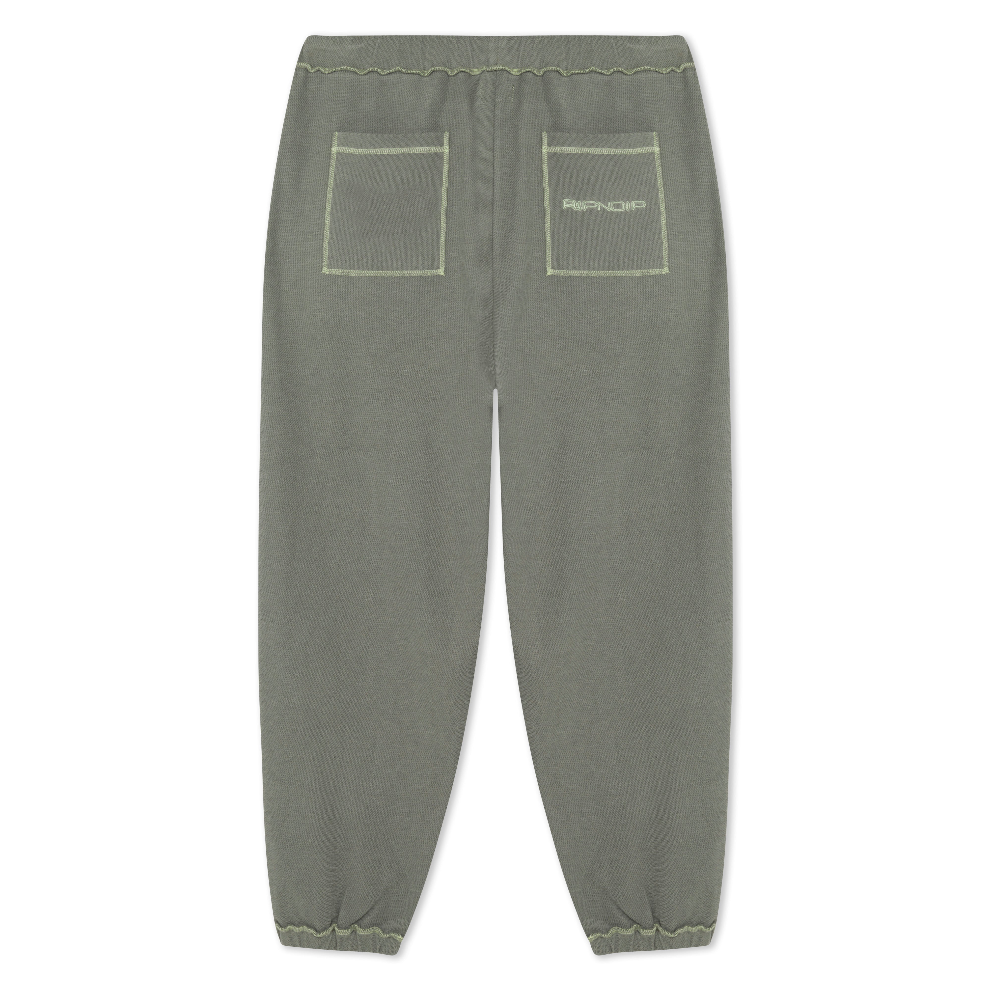 RIPNDIP Saturn Reverse Stitch Sweatpants (Steel Grey)