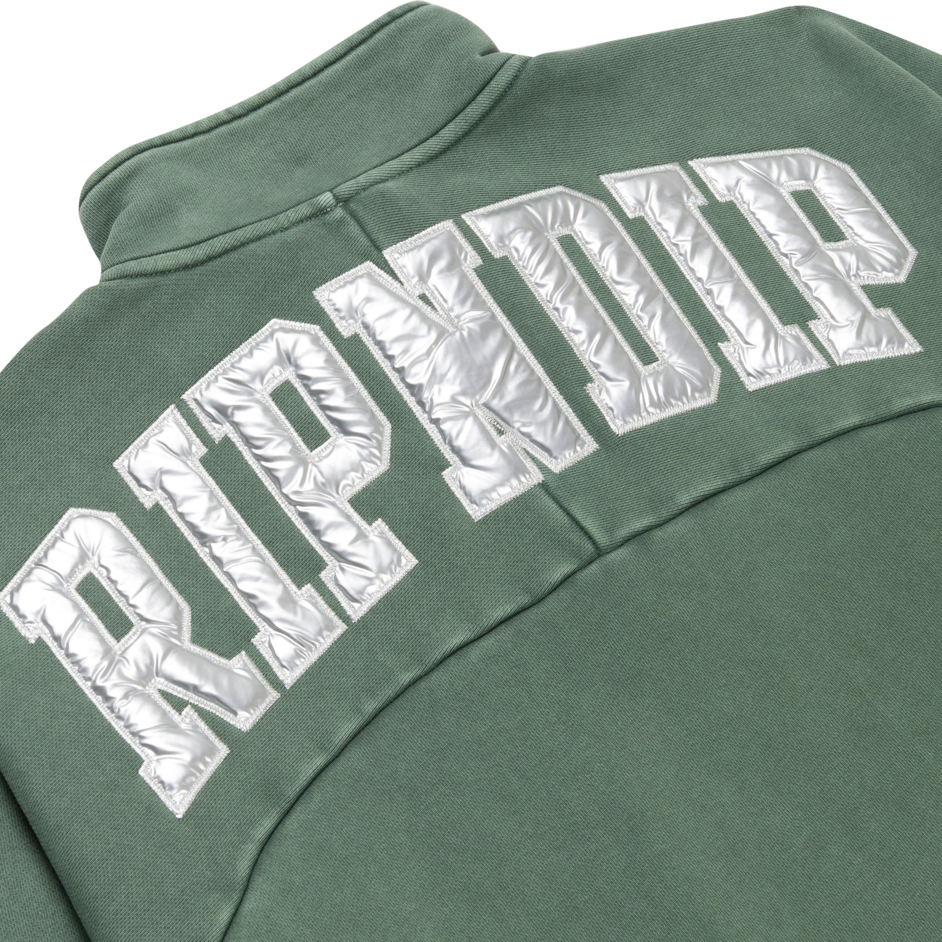 RIPNDIP Night Quarter Zip Sweatshirt (Dusty Pine)