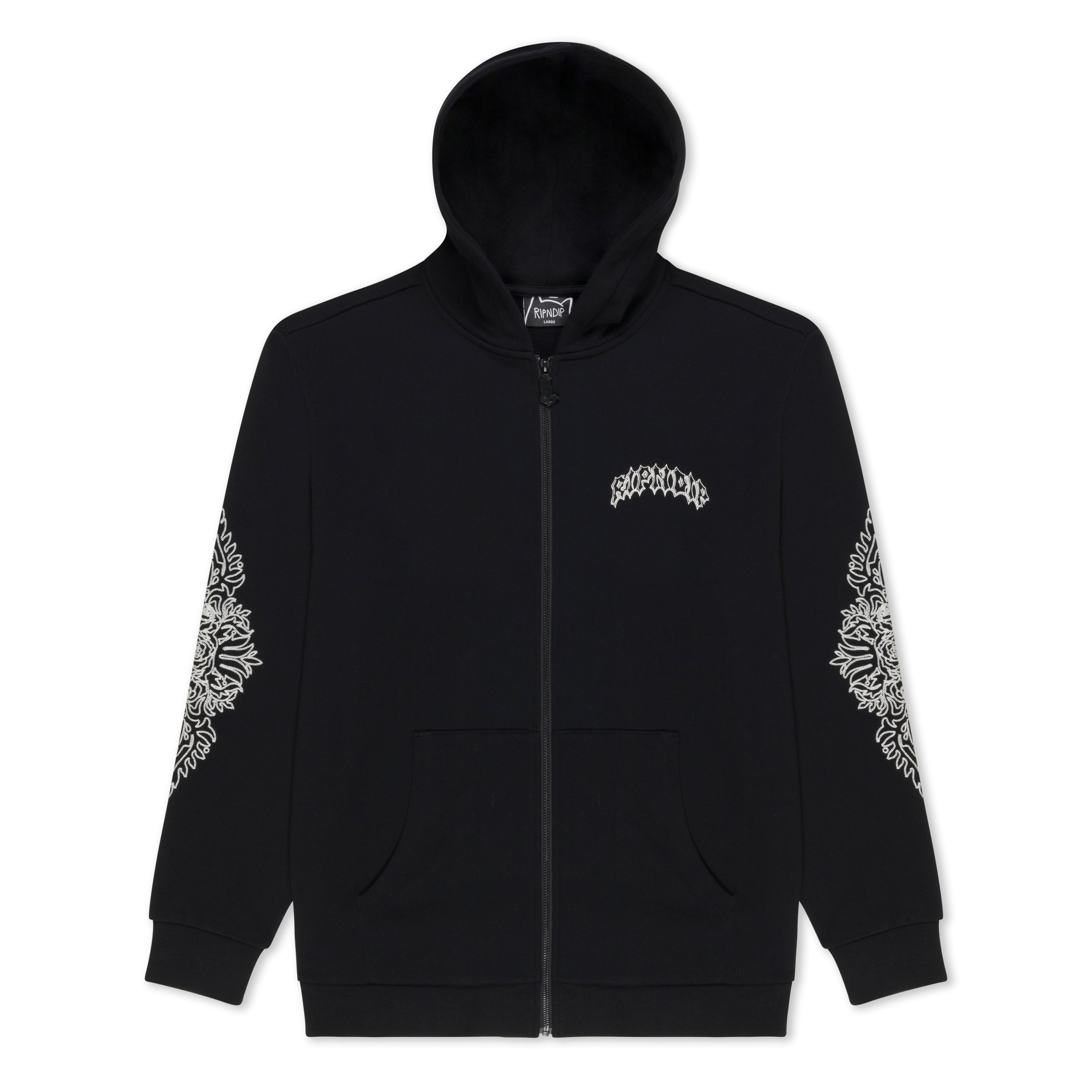 RIPNDIP Mother Nerm Zip Up Hoodie (Black)