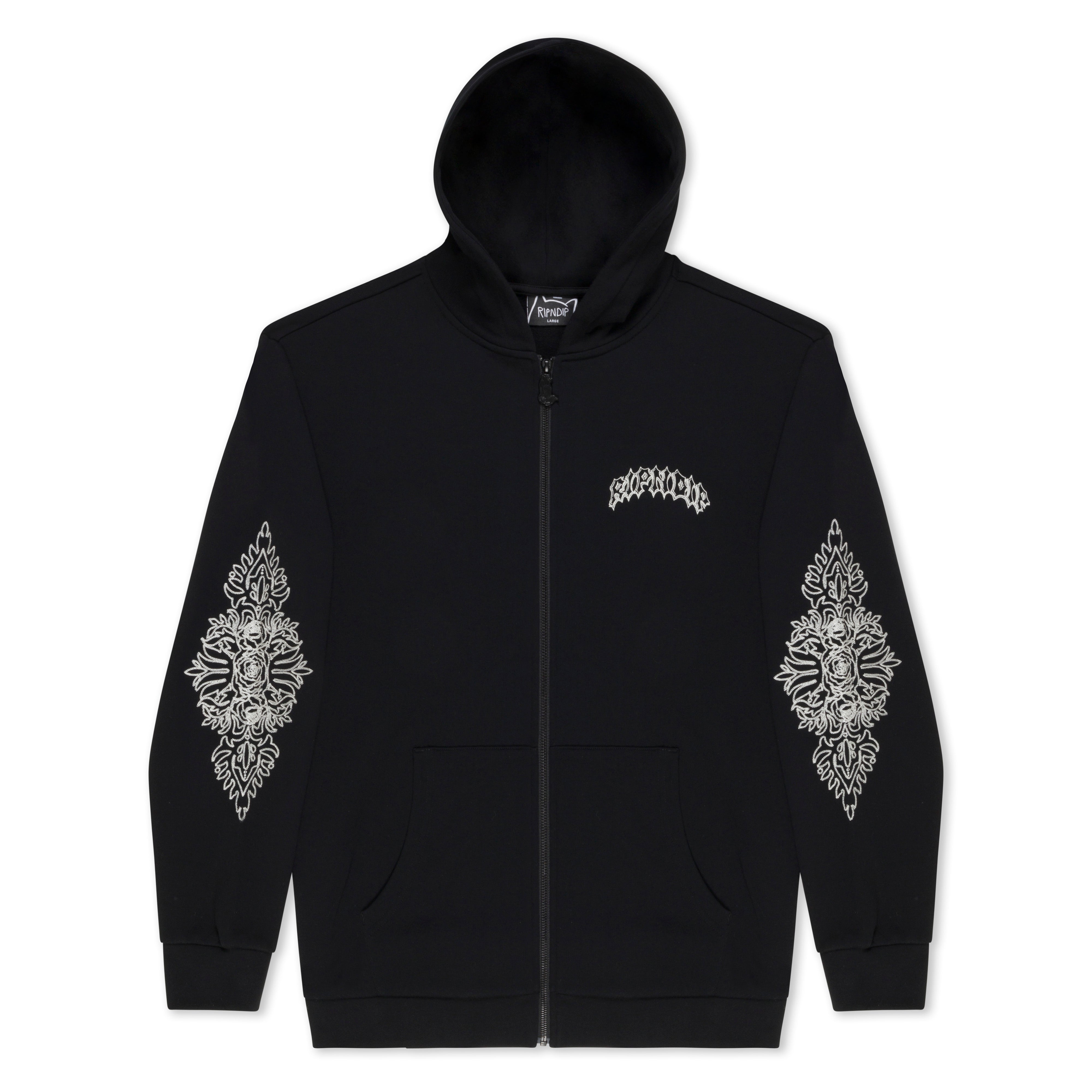 RIPNDIP Mother Nerm Zip Up Hoodie (Black)